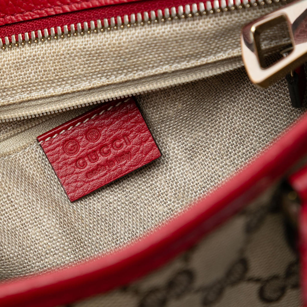 Gucci Small GG Canvas Bree Satchel