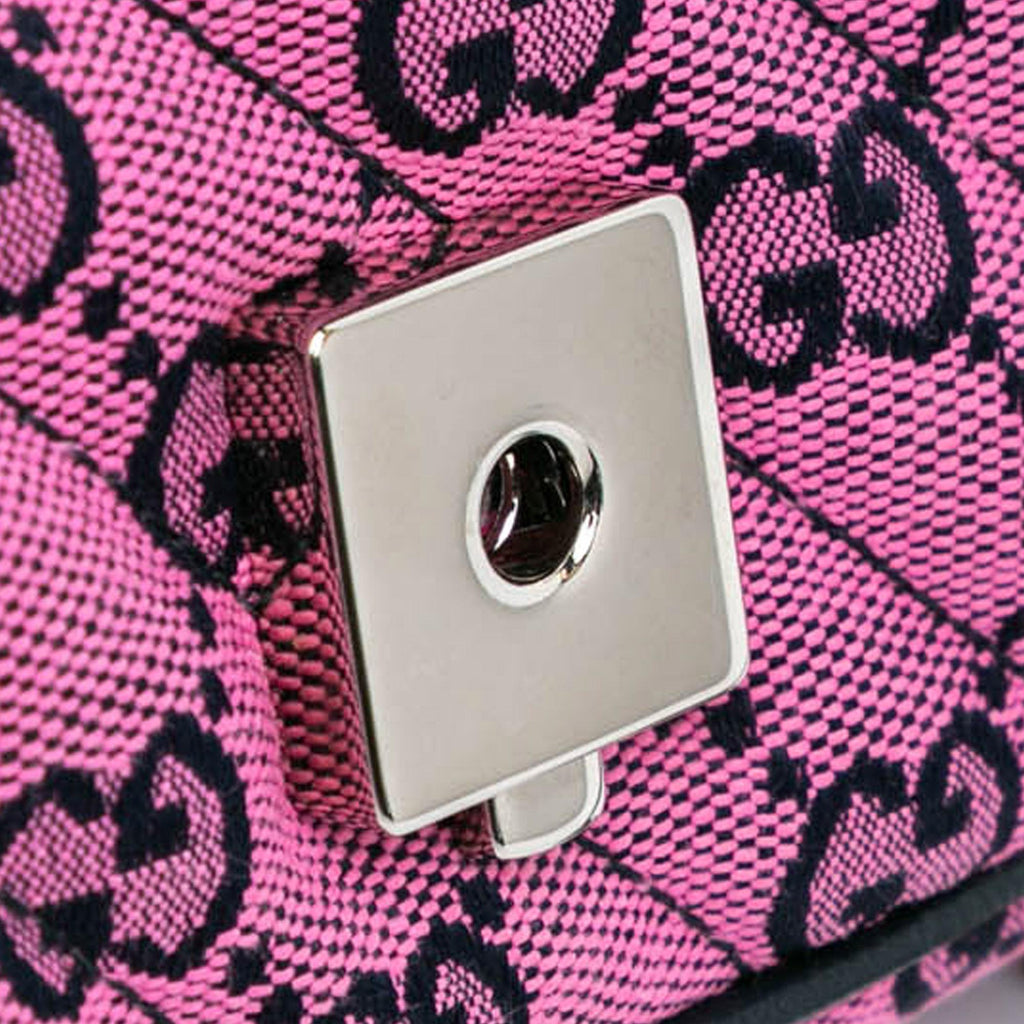 Gucci Small GG Canvas GG Marmont Crossbody