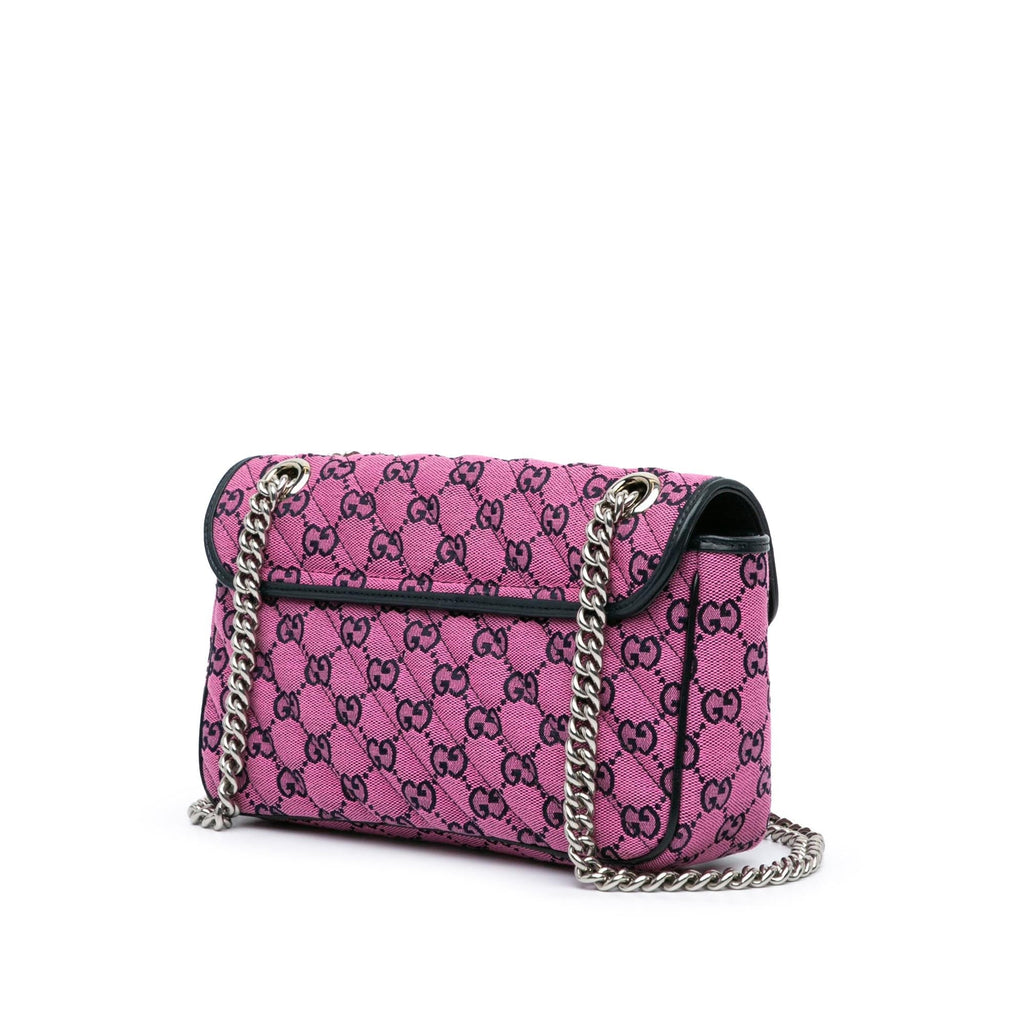 Gucci Small GG Canvas GG Marmont Crossbody