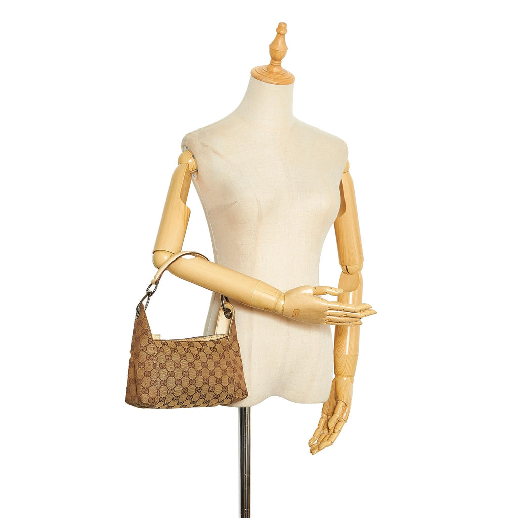 Gucci Small GG Canvas Handbag (SHG-EyMggv)