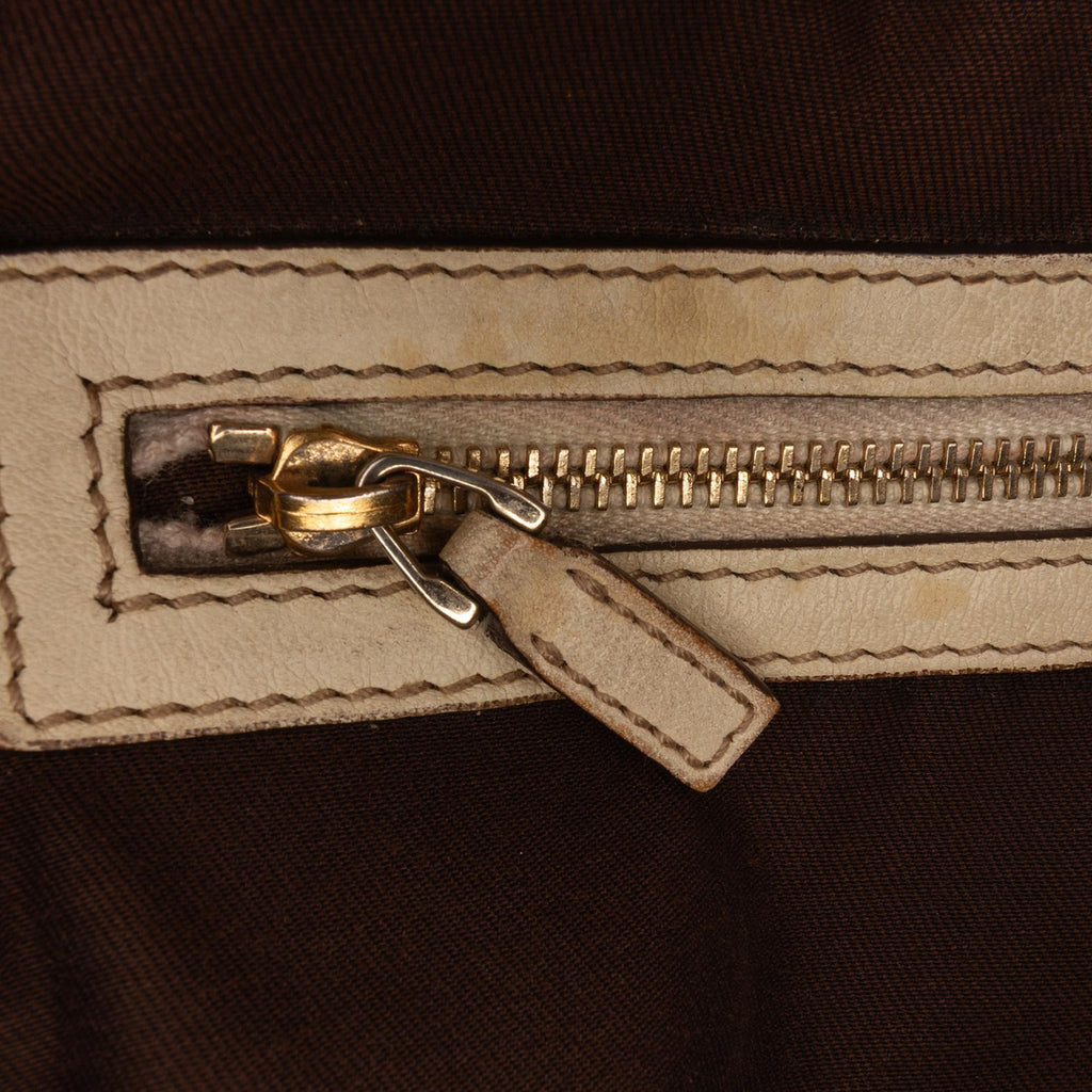 Gucci Small GG Canvas Horsebit Pelham Shoulder Bag