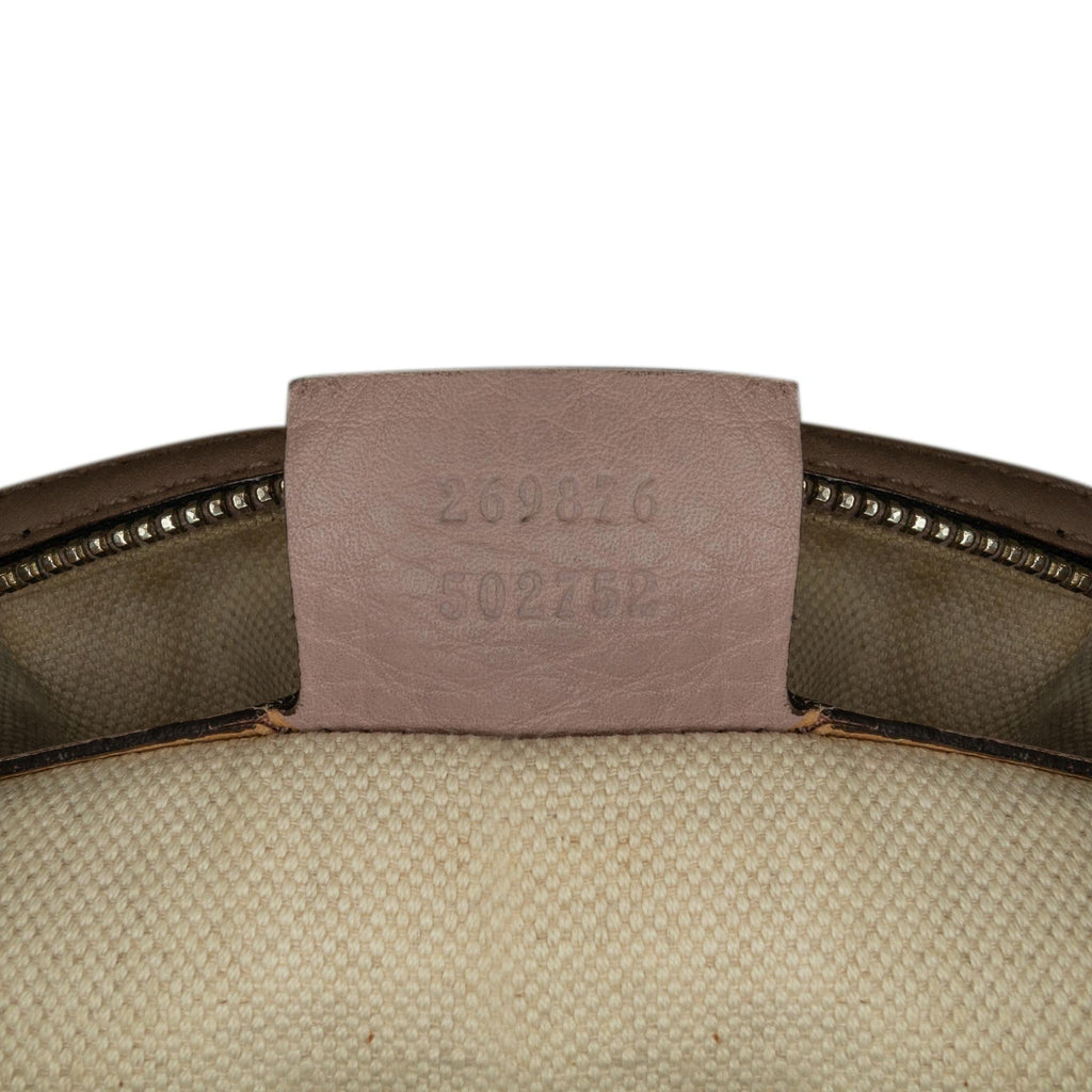 Gucci Small GG Canvas Joy Web Satchel