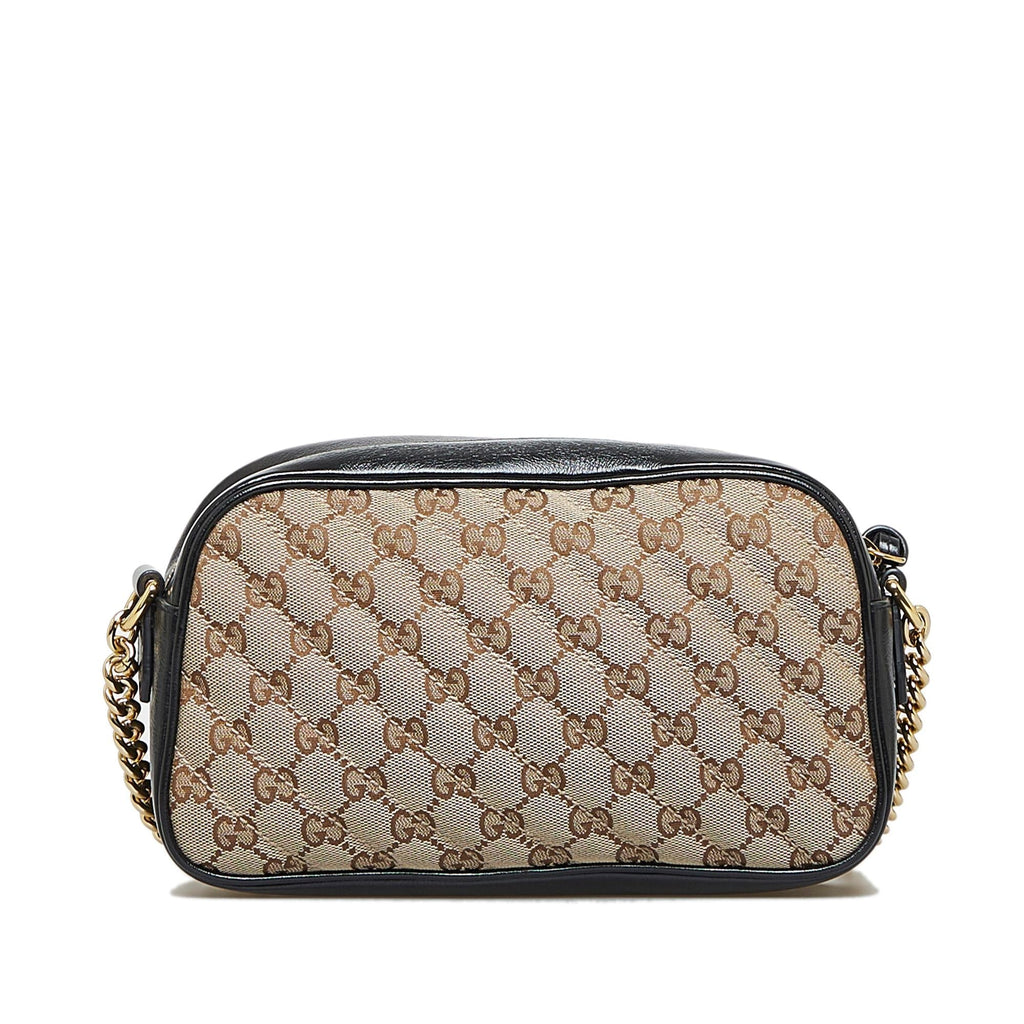 Gucci Small GG Canvas Marmont Crossbody (SHG-dW81JW)