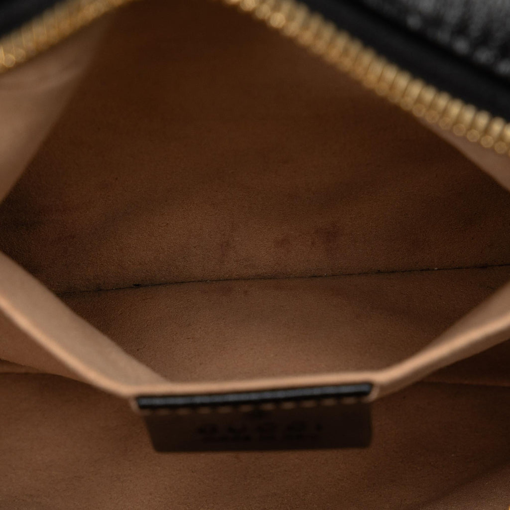 Gucci Small GG Canvas Marmont Matelasse Camera Bag (SHG-8k8jfb)