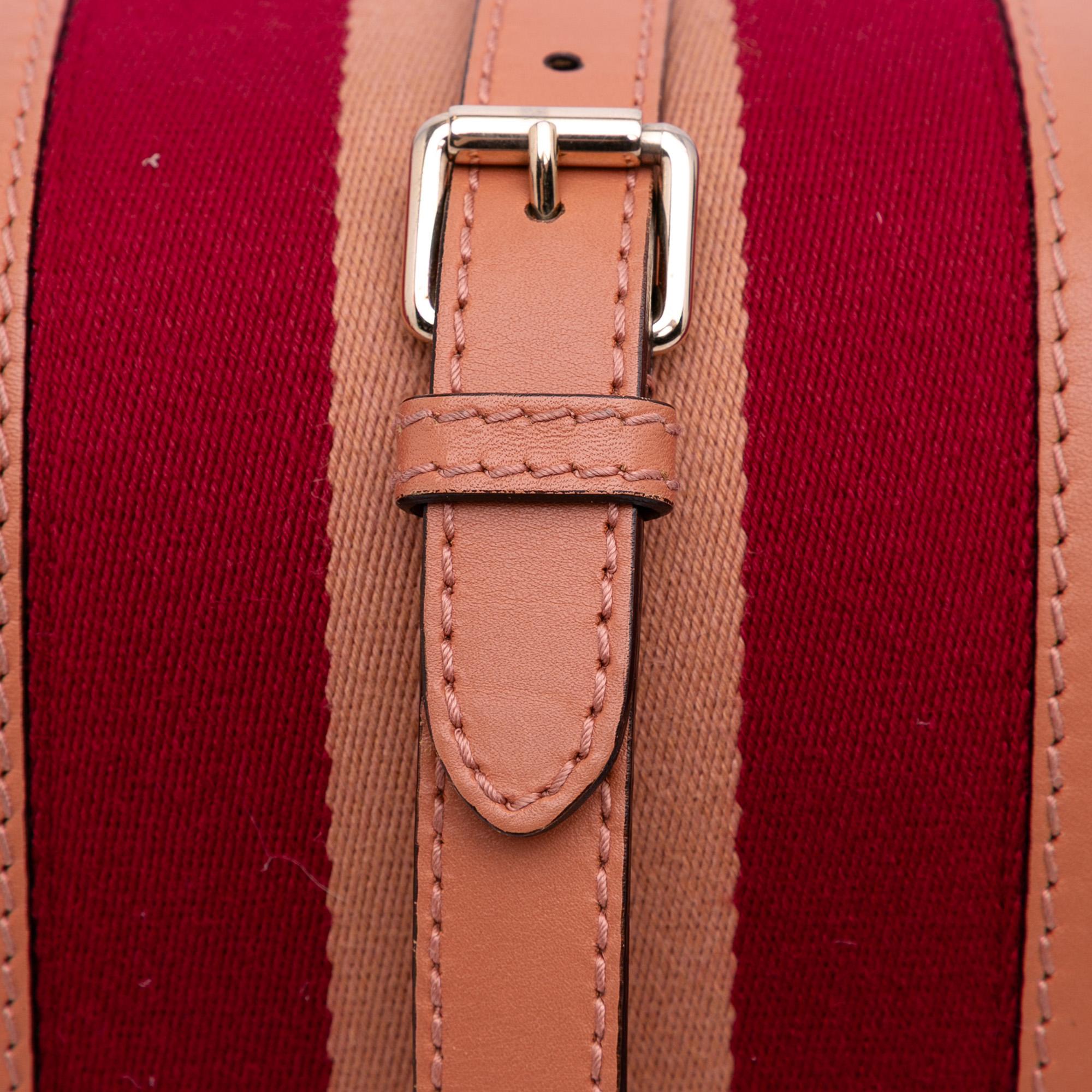Gucci Small GG Canvas Web Joy Boston Bag