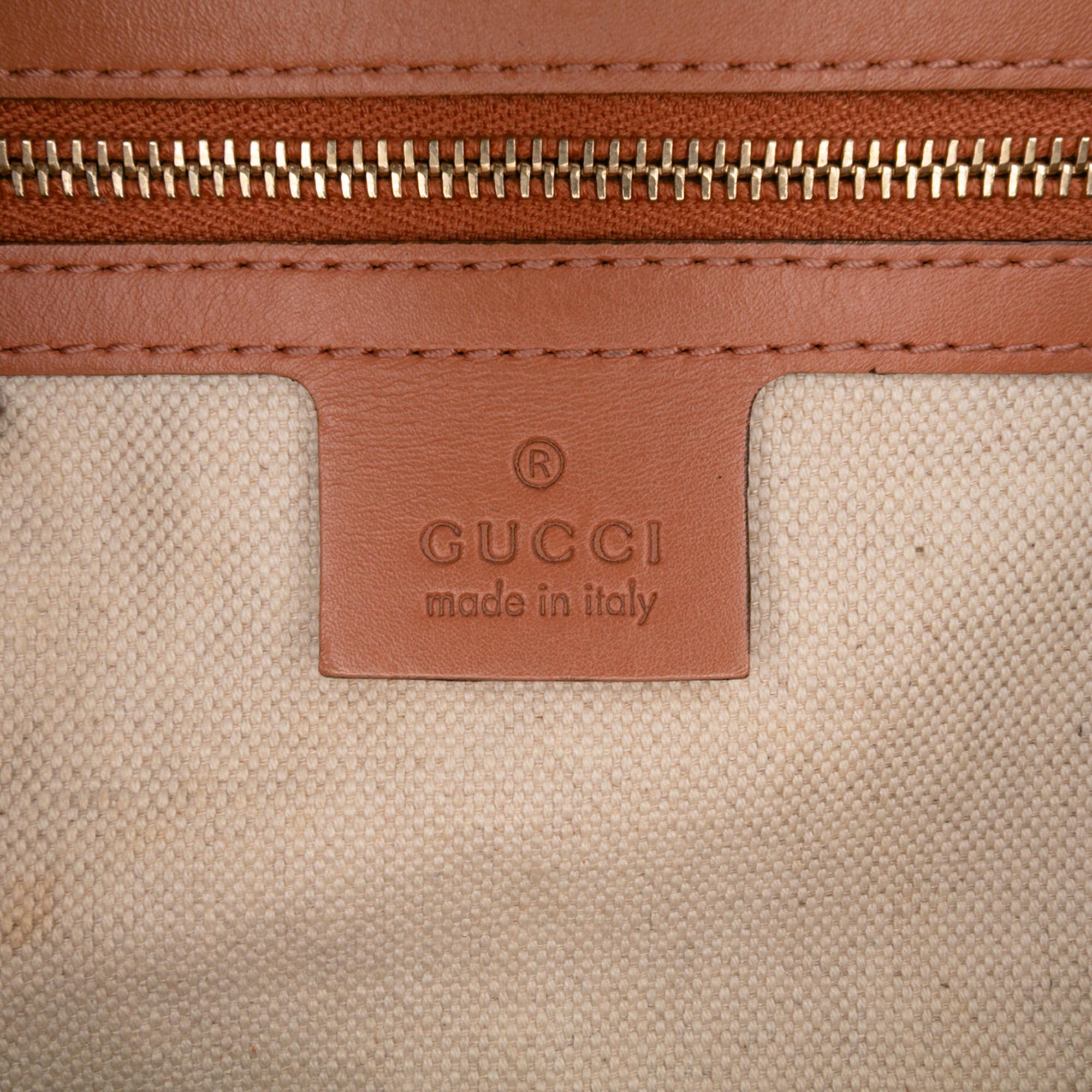 Gucci Small GG Canvas Web Joy Boston Bag