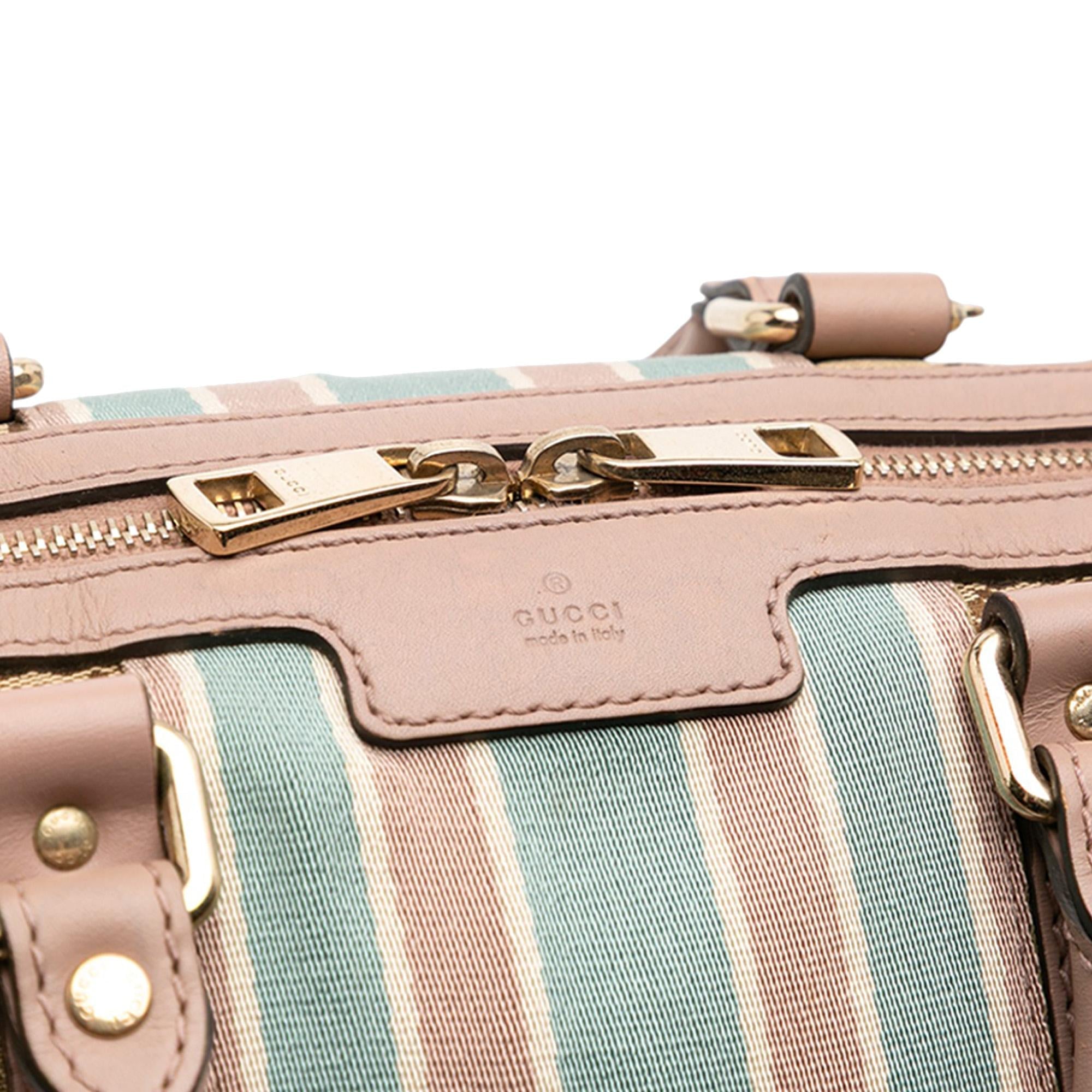 Gucci Small GG Canvas Web Joy Boston Bag