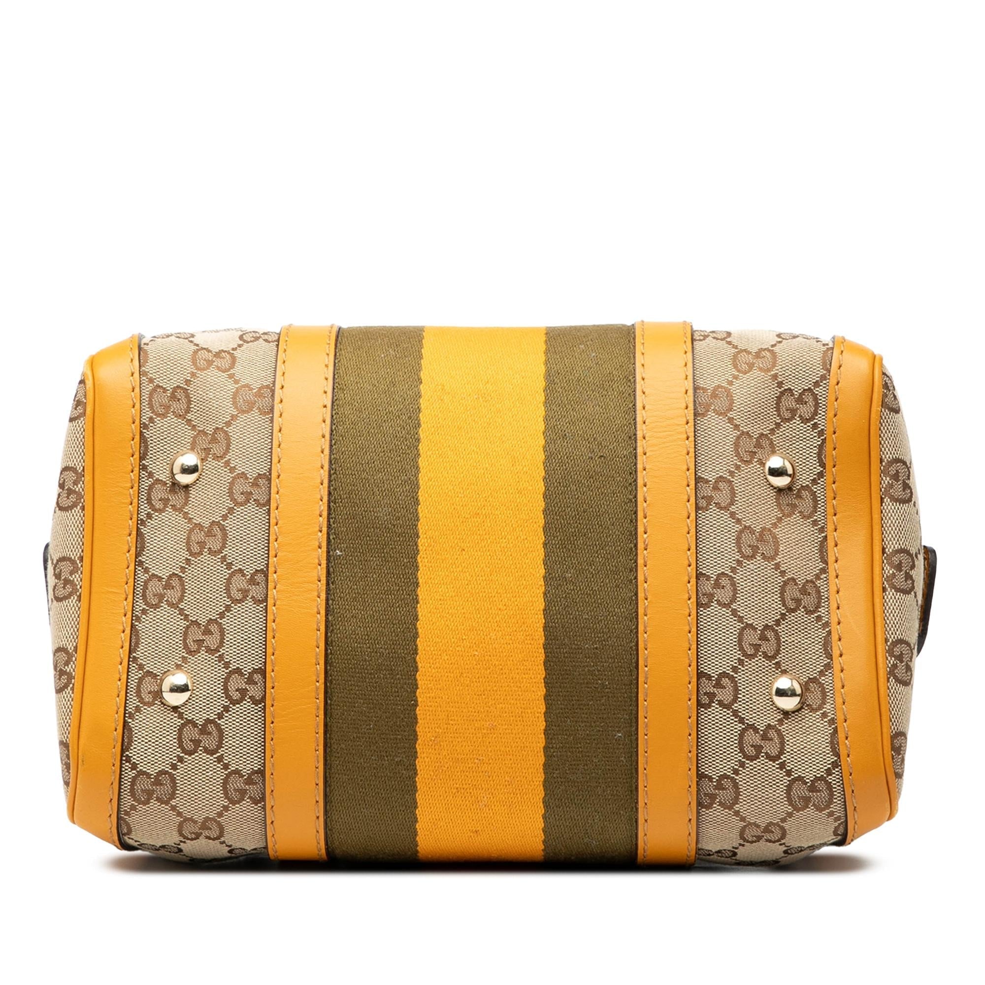 Gucci Small GG Canvas Web Joy Boston Bag