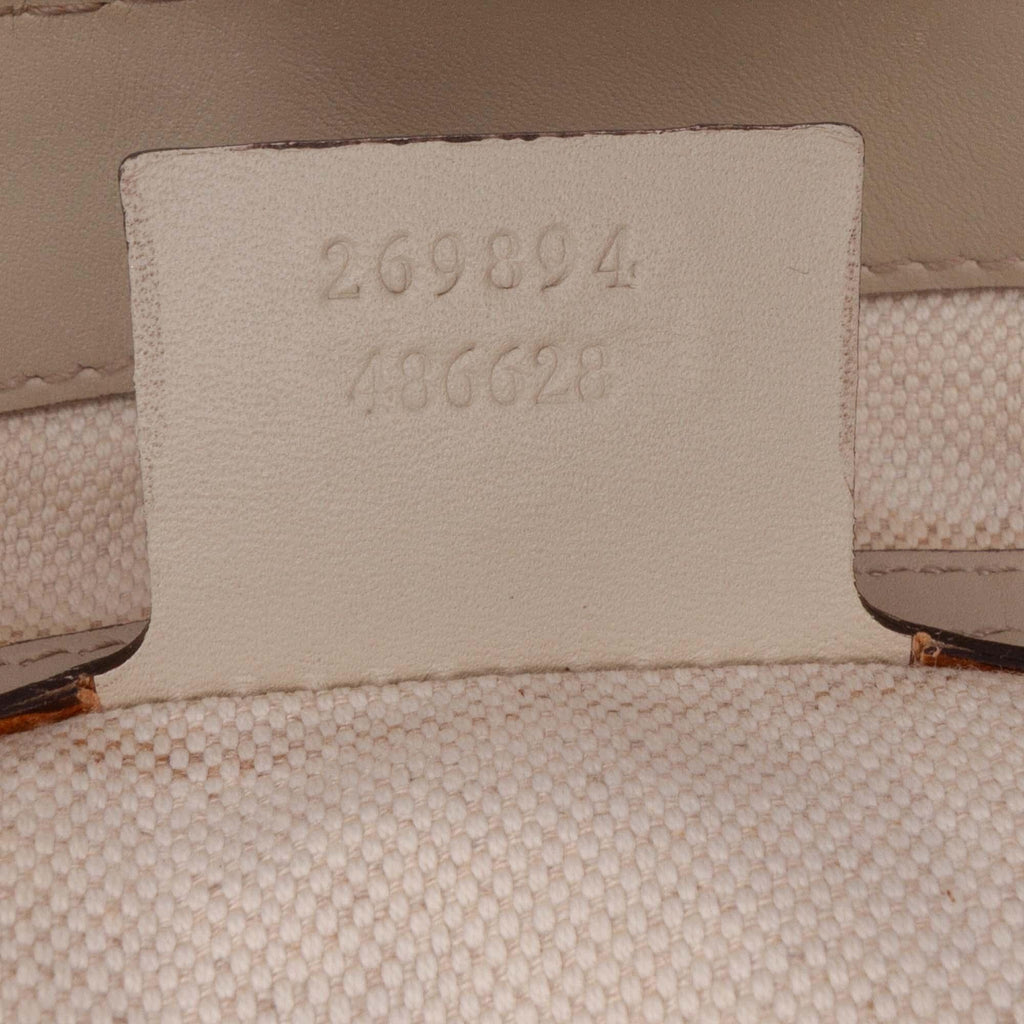Gucci Small GG Canvas Web Mayfair Satchel