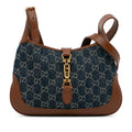 Gucci Small GG Denim Jackie 1961 (SHG-2taylF)