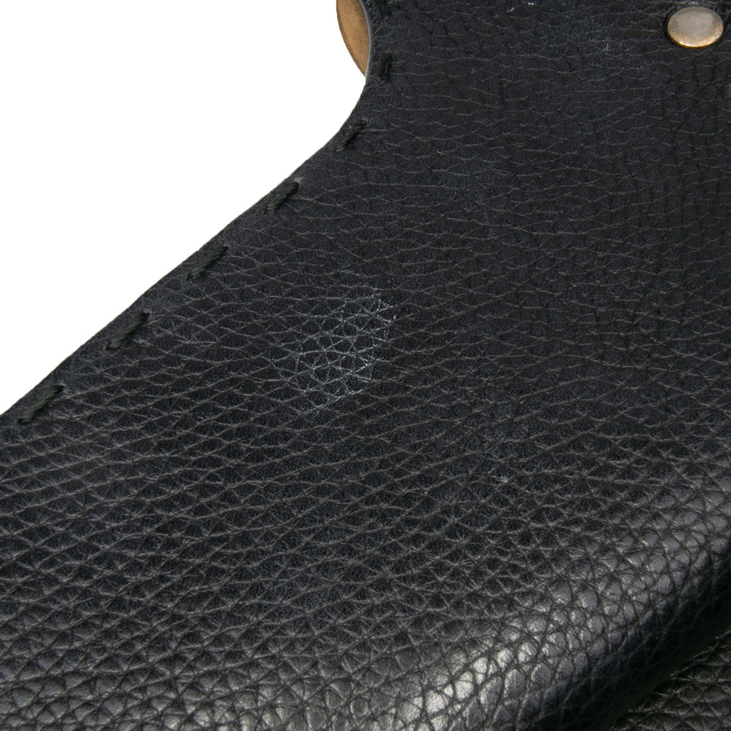 Gucci Small GG Marmont Grained Calfskin Top Handle Satchel