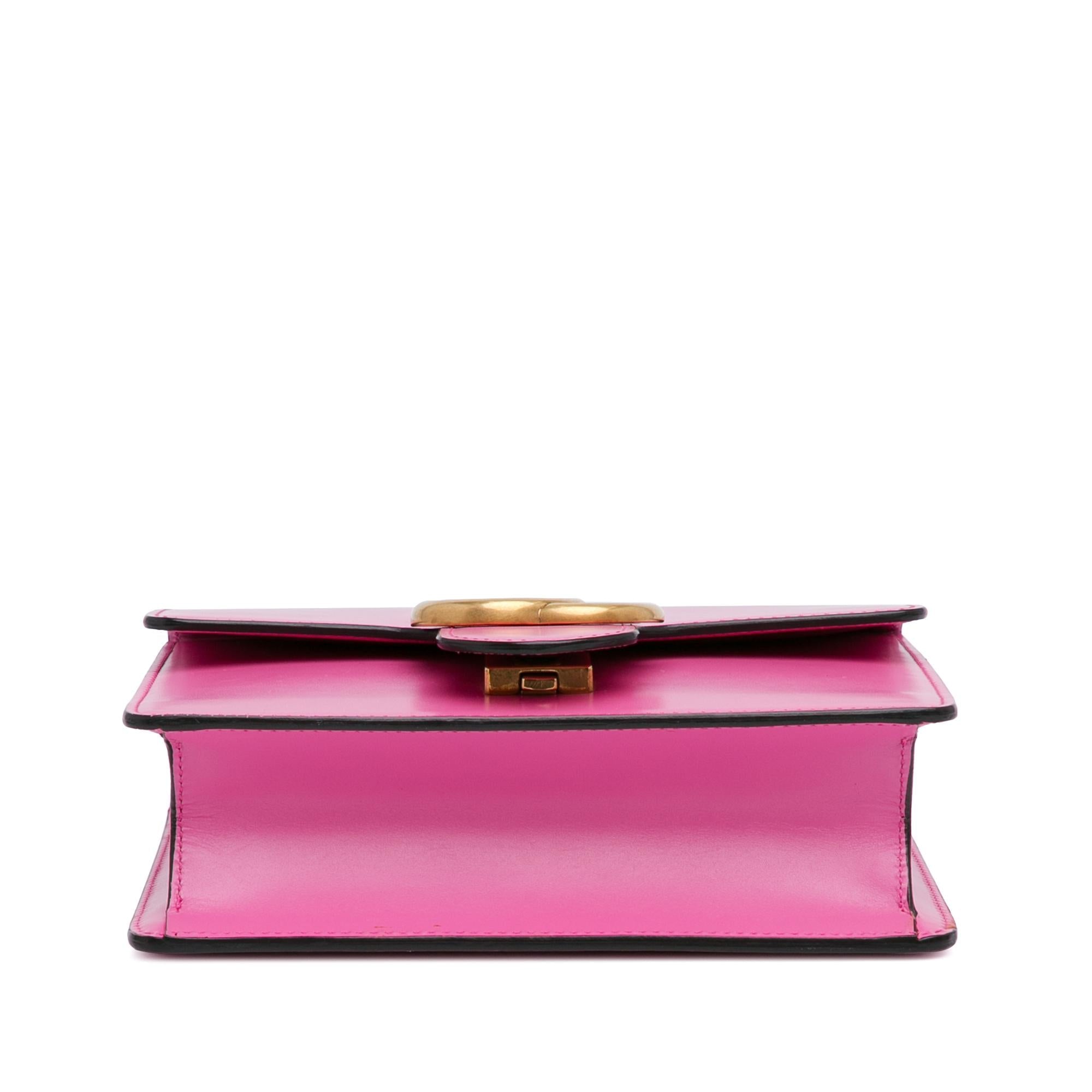 Gucci Small GG Marmont Leather Chain Flap (SHG-4r4Jd4)