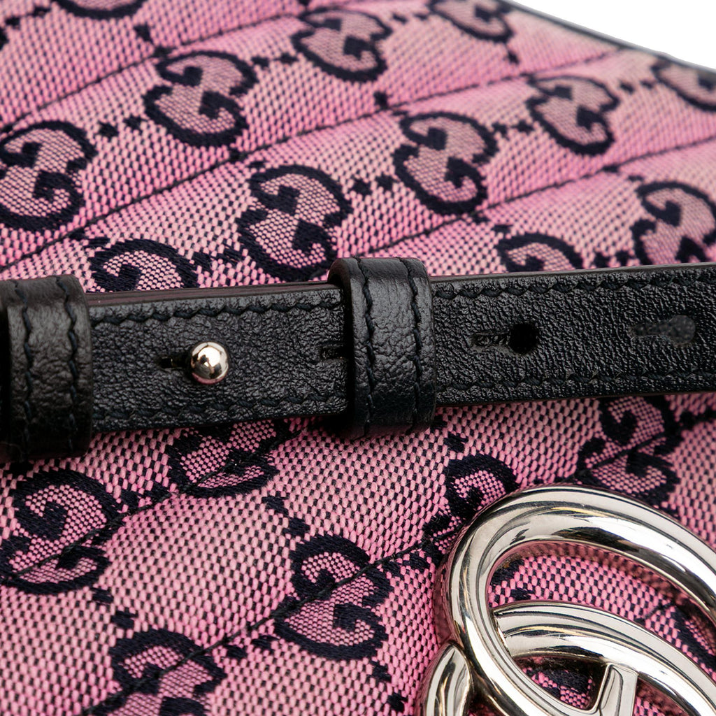 Gucci Small GG Marmont Matelasse Canvas Crossbody
