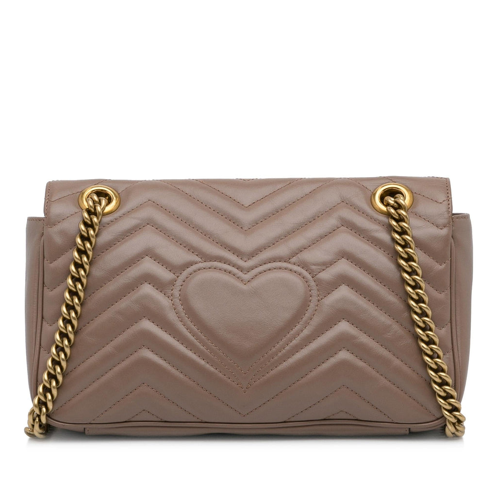 Gucci Small GG Marmont Matelasse Crossbody Bag (SHG-t4eeYH)