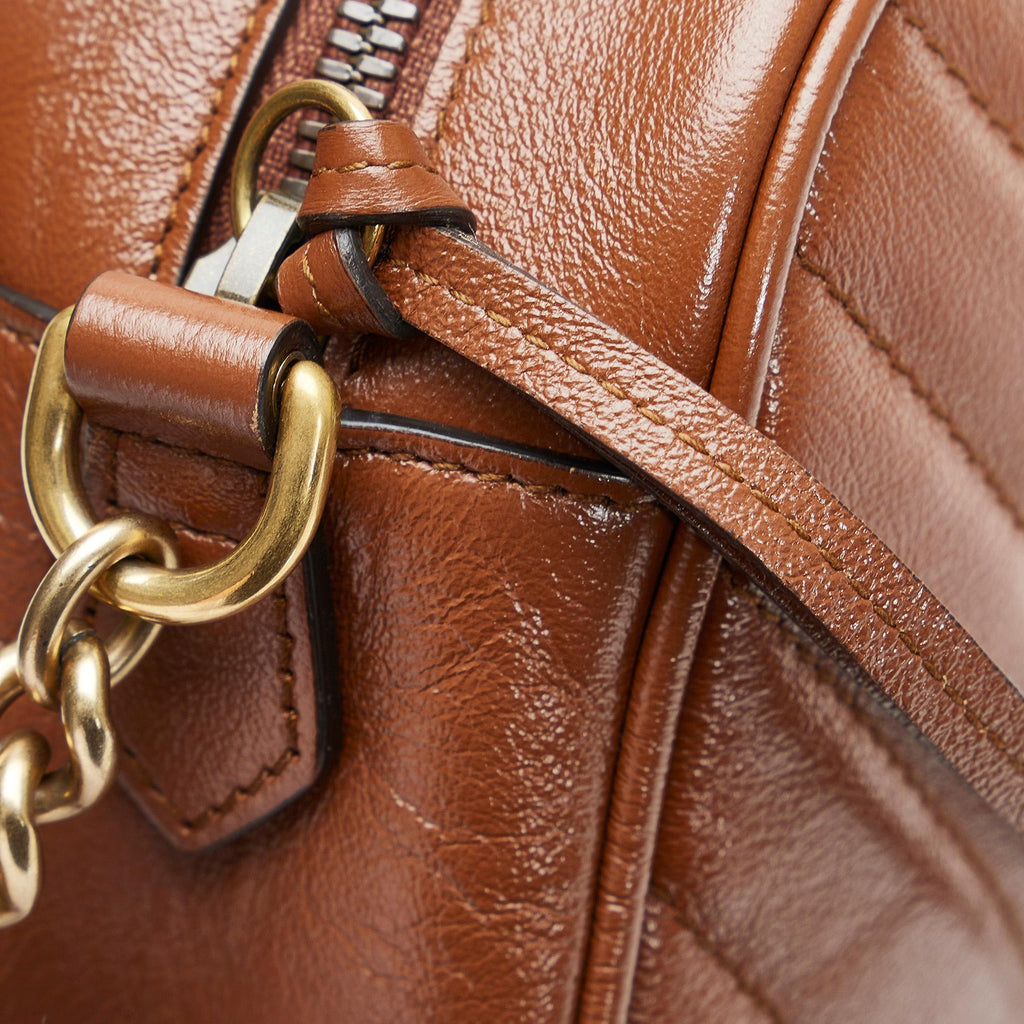 Gucci Small GG Marmont Matelasse Crossbody (SHG-FLjedm)