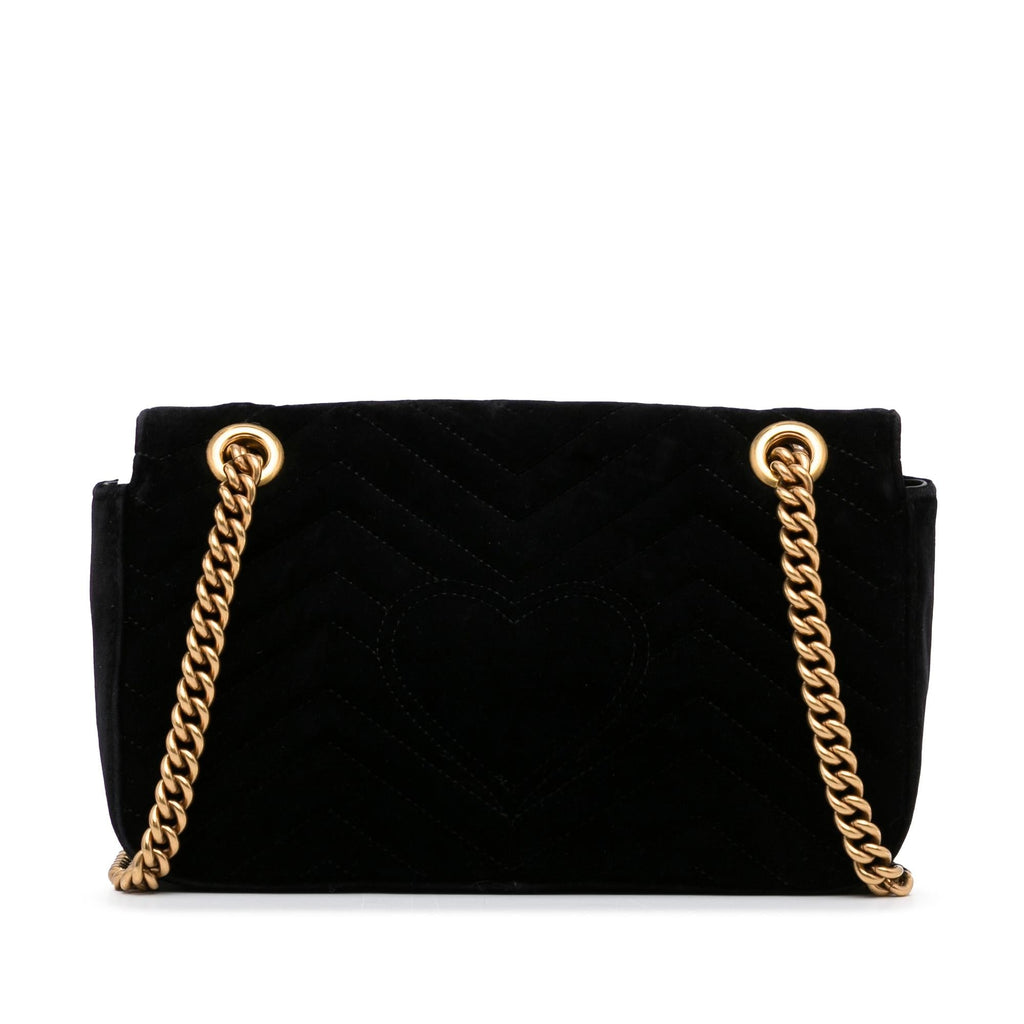 Gucci Small GG Marmont Matelasse Crossbody (SHG-UKnsD6)