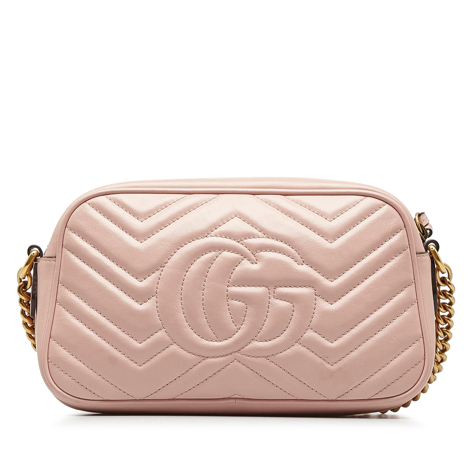 Gucci Small GG Marmont Matelasse Crossbody (SHG-FhRX5G)