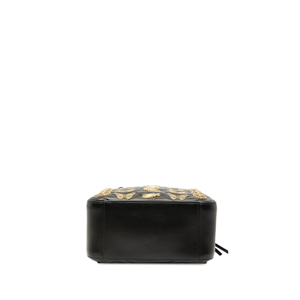 Gucci Small GG Marmont Matelasse Leather Animalier Backpack