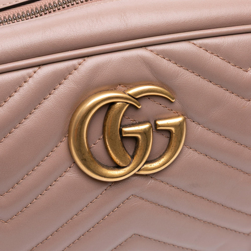 Gucci Small GG Marmont Matelasse Leather Crossbody