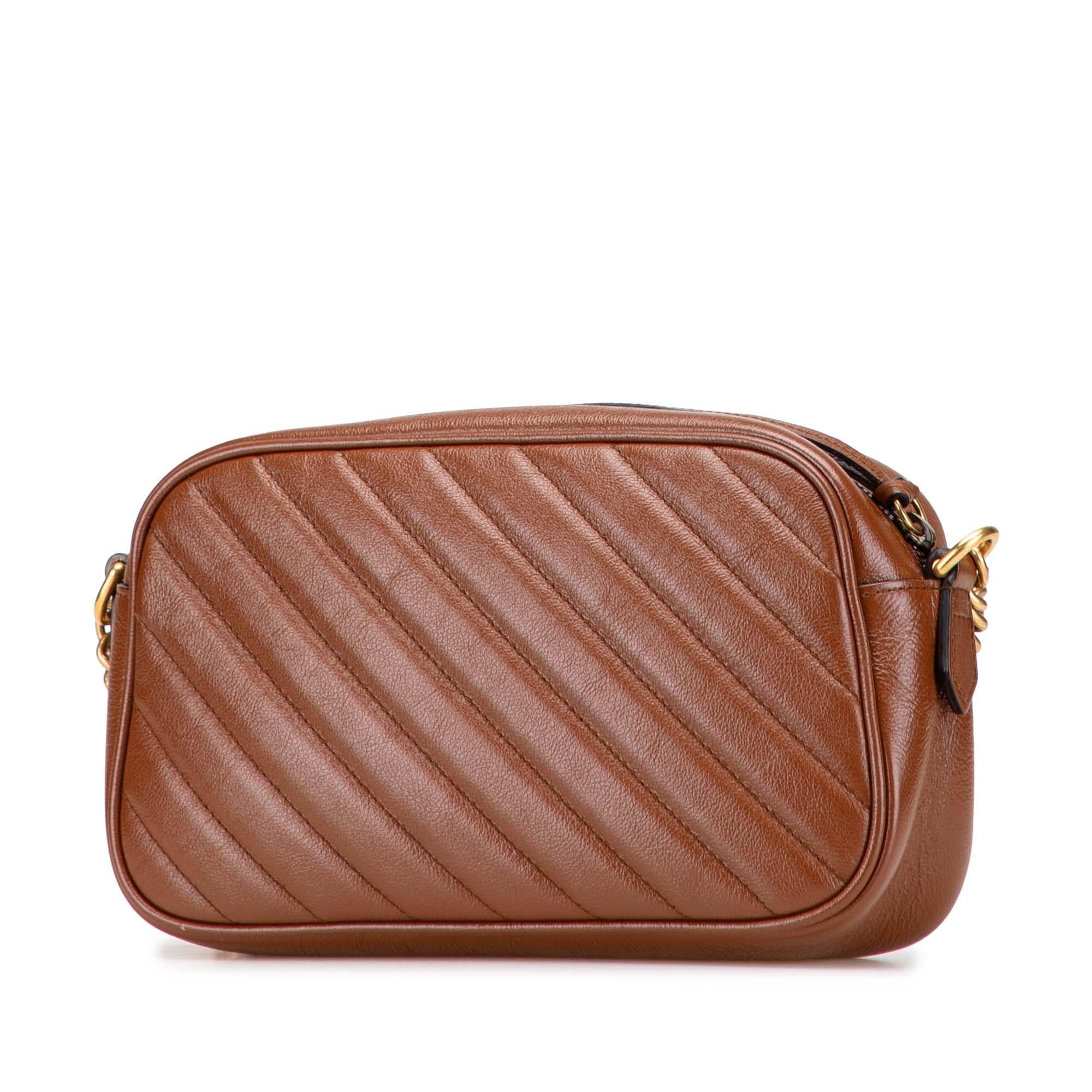 Gucci Small GG Marmont Matelasse Leather Crossbody