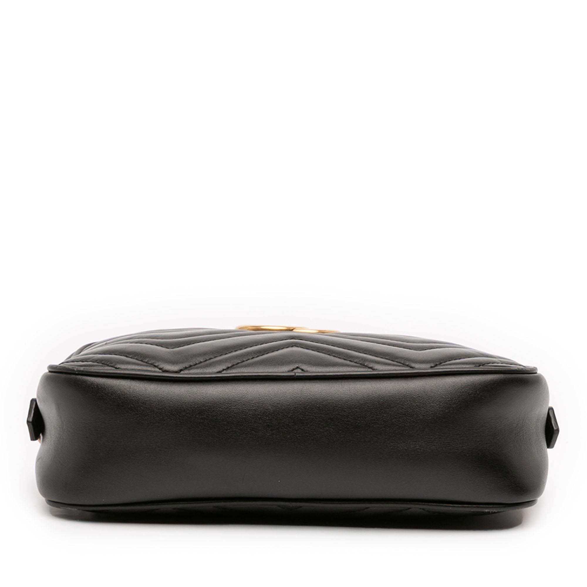 Gucci Small GG Marmont Matelasse Leather Crossbody