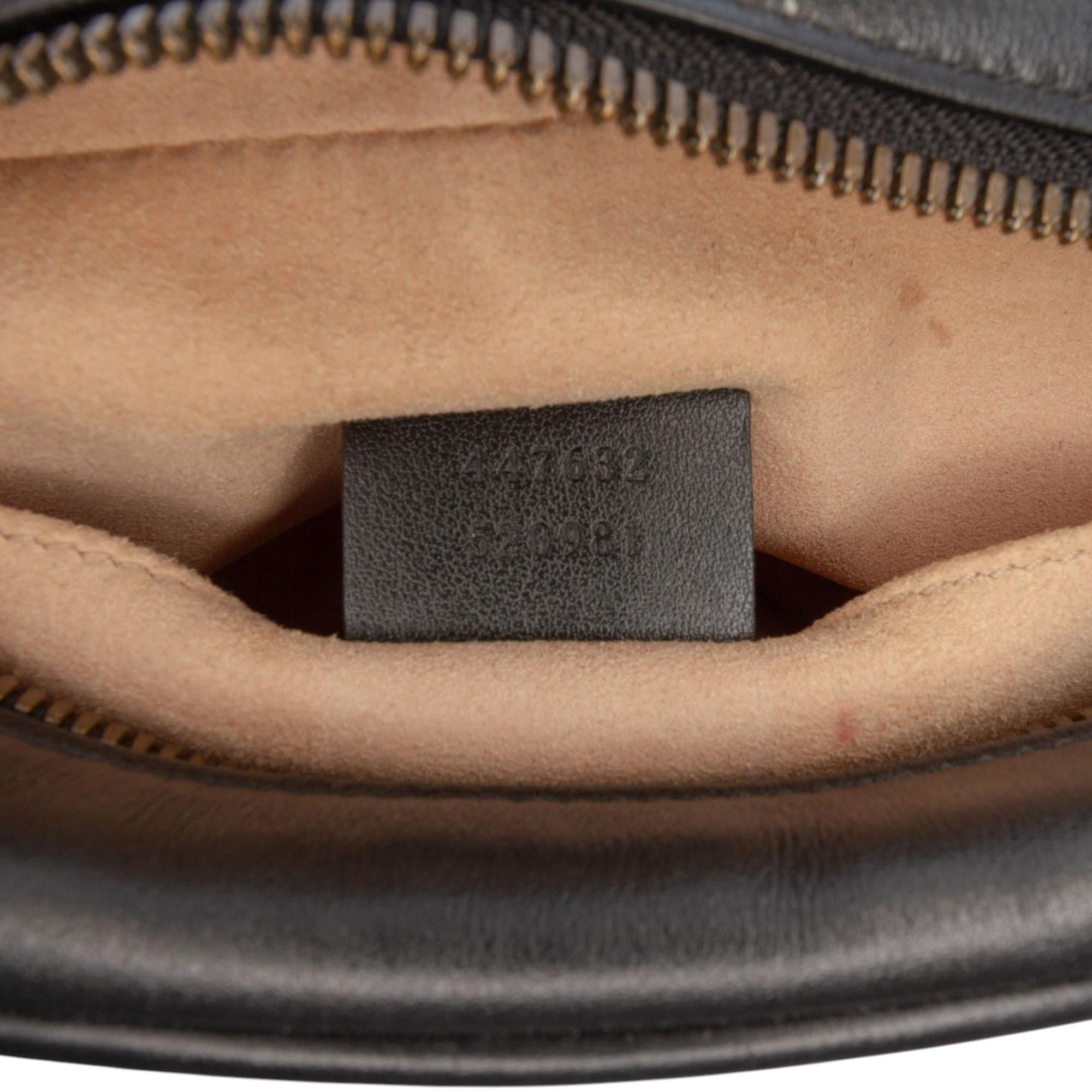 Gucci Small GG Marmont Matelasse Leather Crossbody