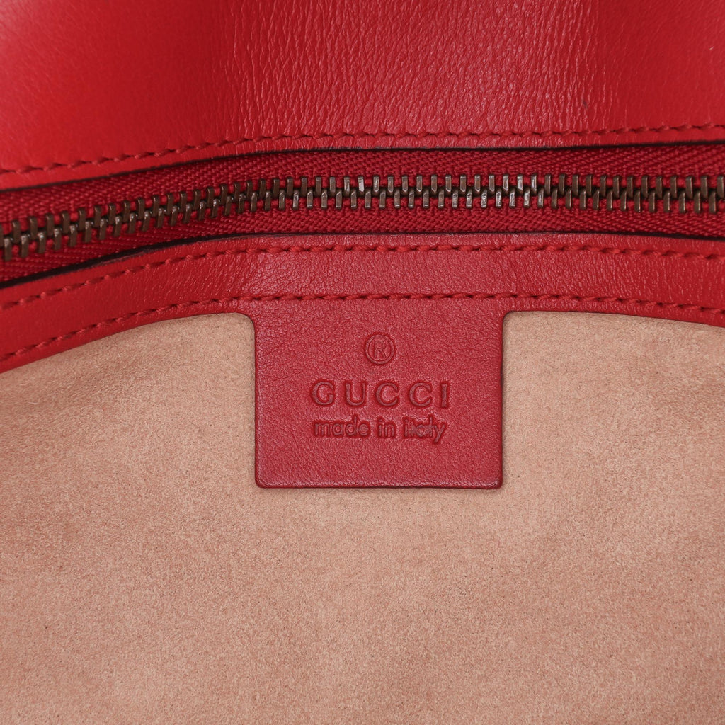 Gucci Small GG Marmont Matelasse Leather Flap Crossbody