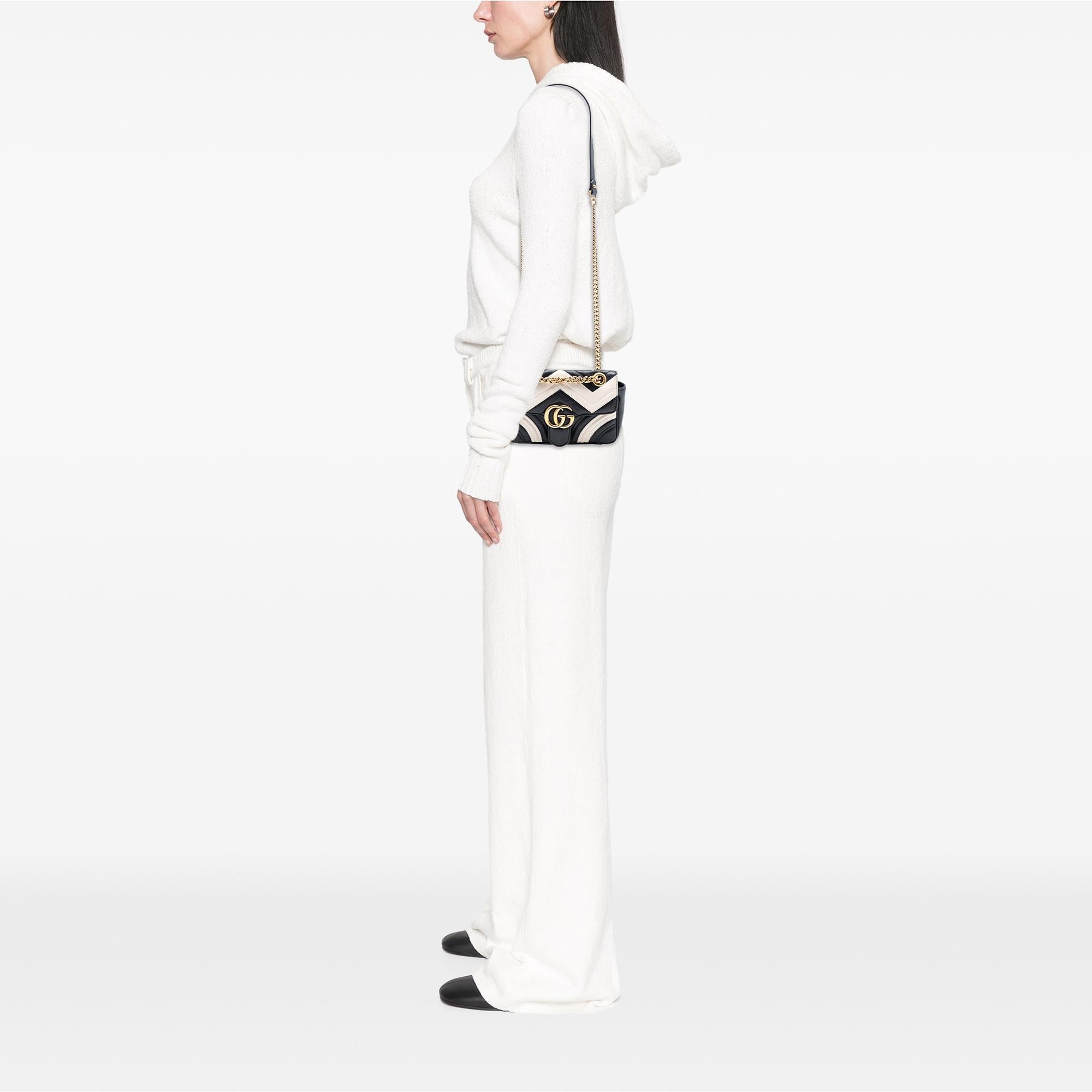 Gucci Small GG Marmont Matelasse Leather Shoulder Bag