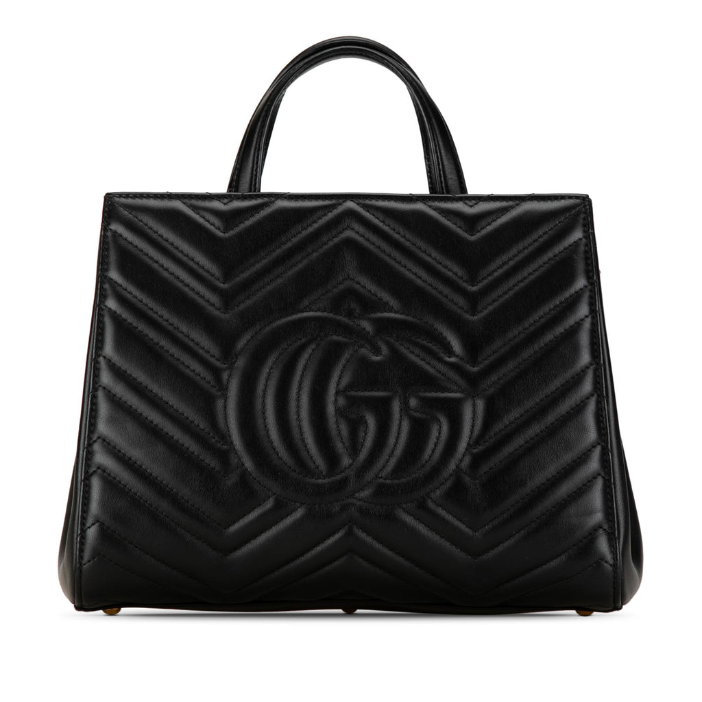 Gucci Small GG Marmont Matelasse Tote (SHG-SEH8S6)