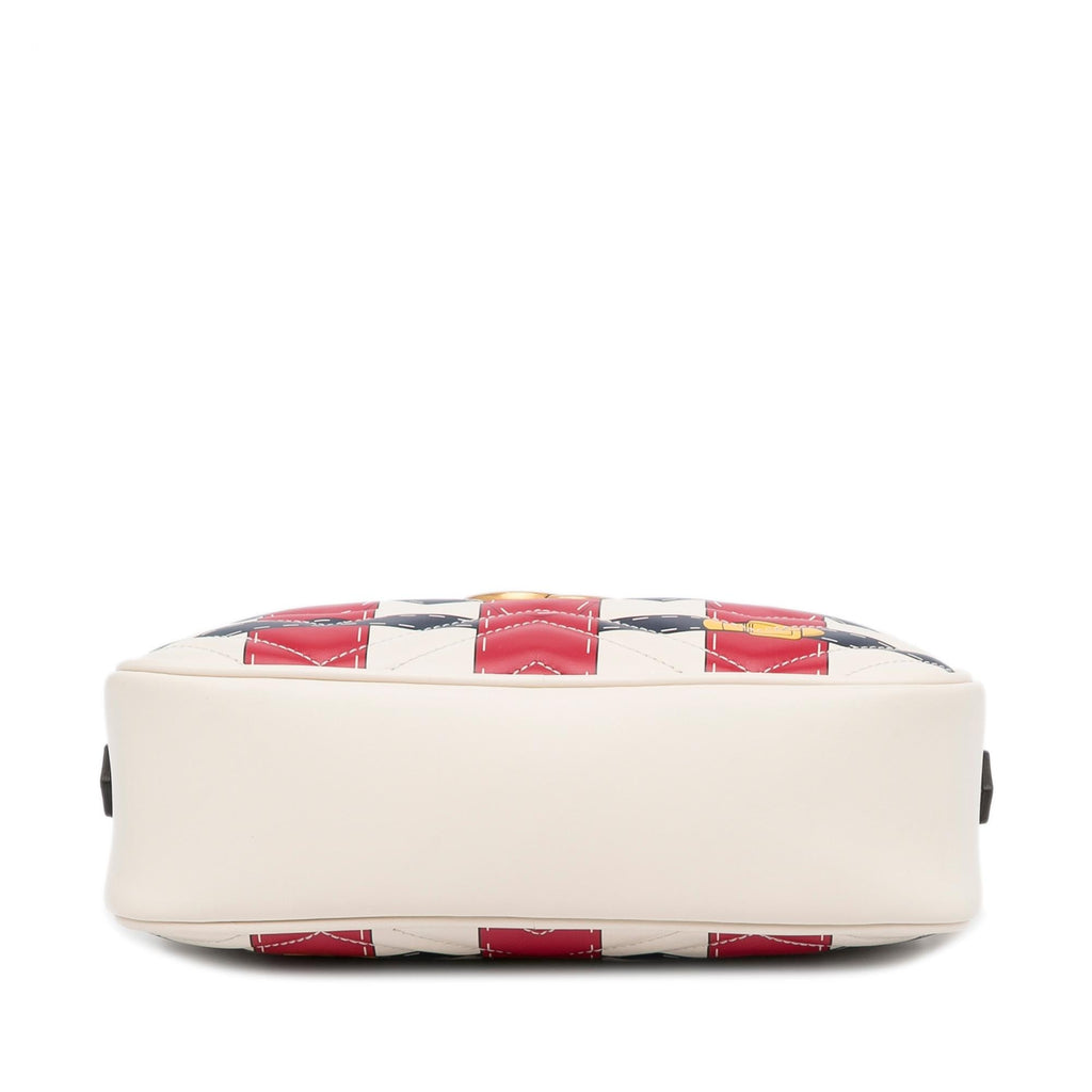 Gucci Small GG Marmont Matelasse Trompe L'Oeil Crossbody (SHG-5QnTSu)