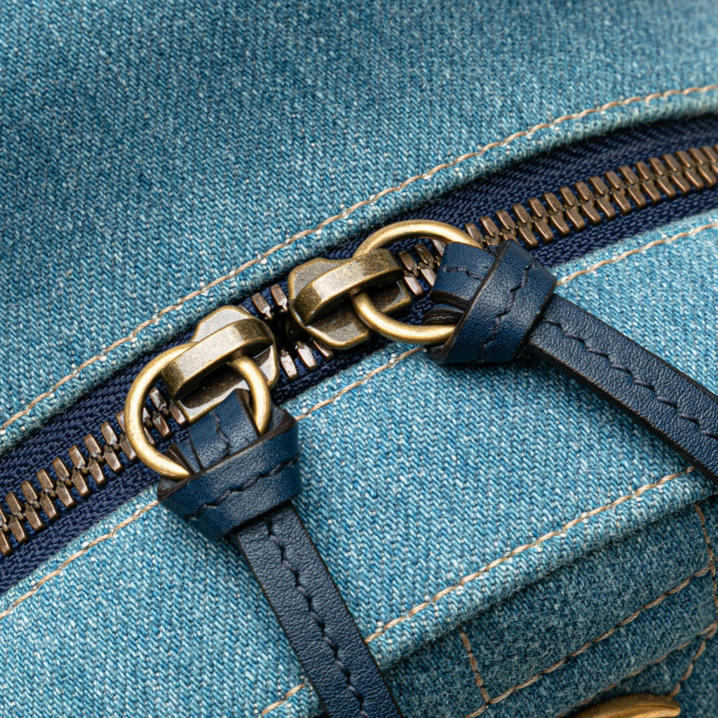Gucci Small GG Marmont Pearl DLBim Backpack