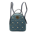 Gucci Small GG Marmont Pearl Studded Matelasse DLBim Backpack