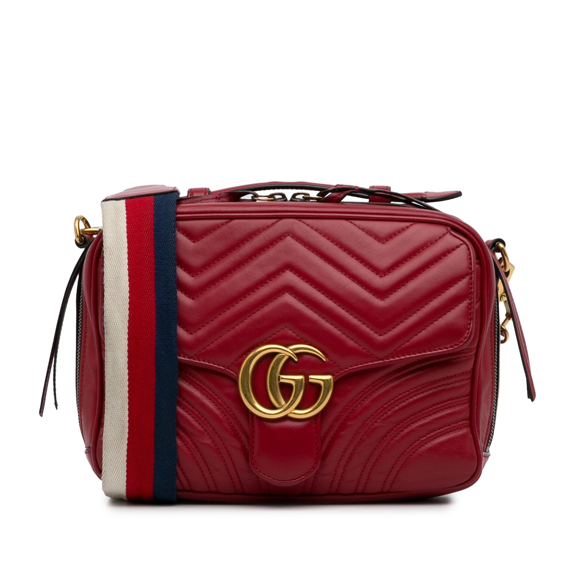 Gucci Small GG Marmont Sylvie Top Handle Satchel (SHG-oIkSJi)
