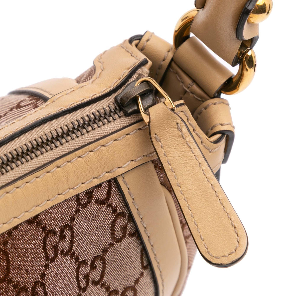Gucci Small GG Metallic Canvas Scarlett Shoulder Bag