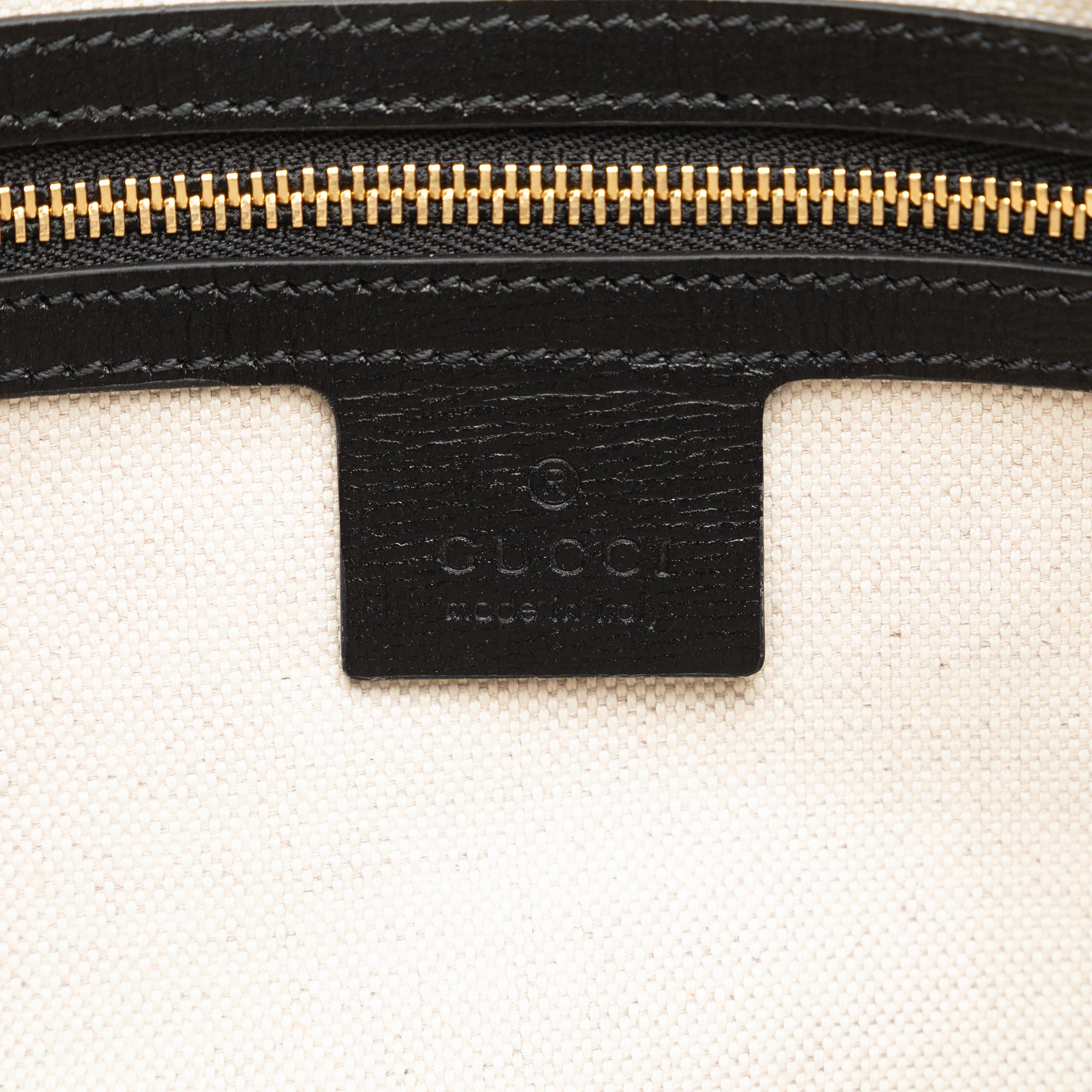 Gucci Small GG Print Leather Jackie 1961 Bag (SHG-nLCbtl)