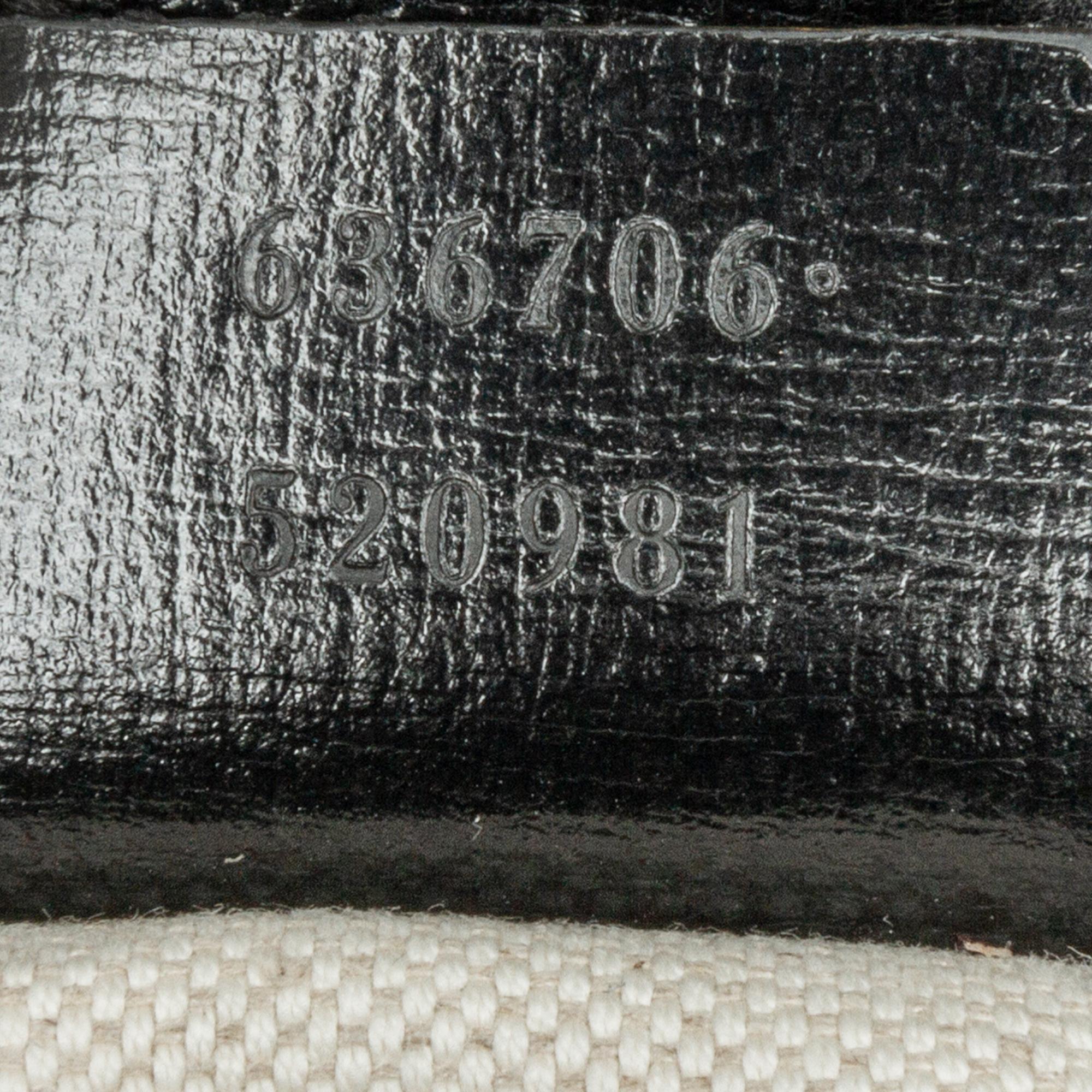 Gucci Small GG Print Leather Jackie 1961 (SHG-NXtzCz)