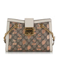 Gucci Small GG Supreme Berry Padlock Tote (SHG-pt4iss)