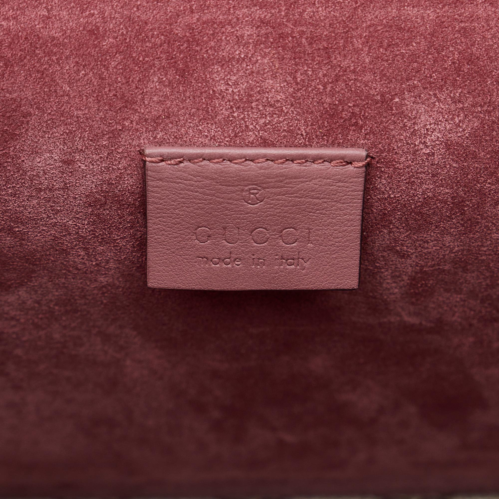 Gucci Small GG Supreme Blooms Dionysus Shoulder Bag (SHG-2lCEJt)