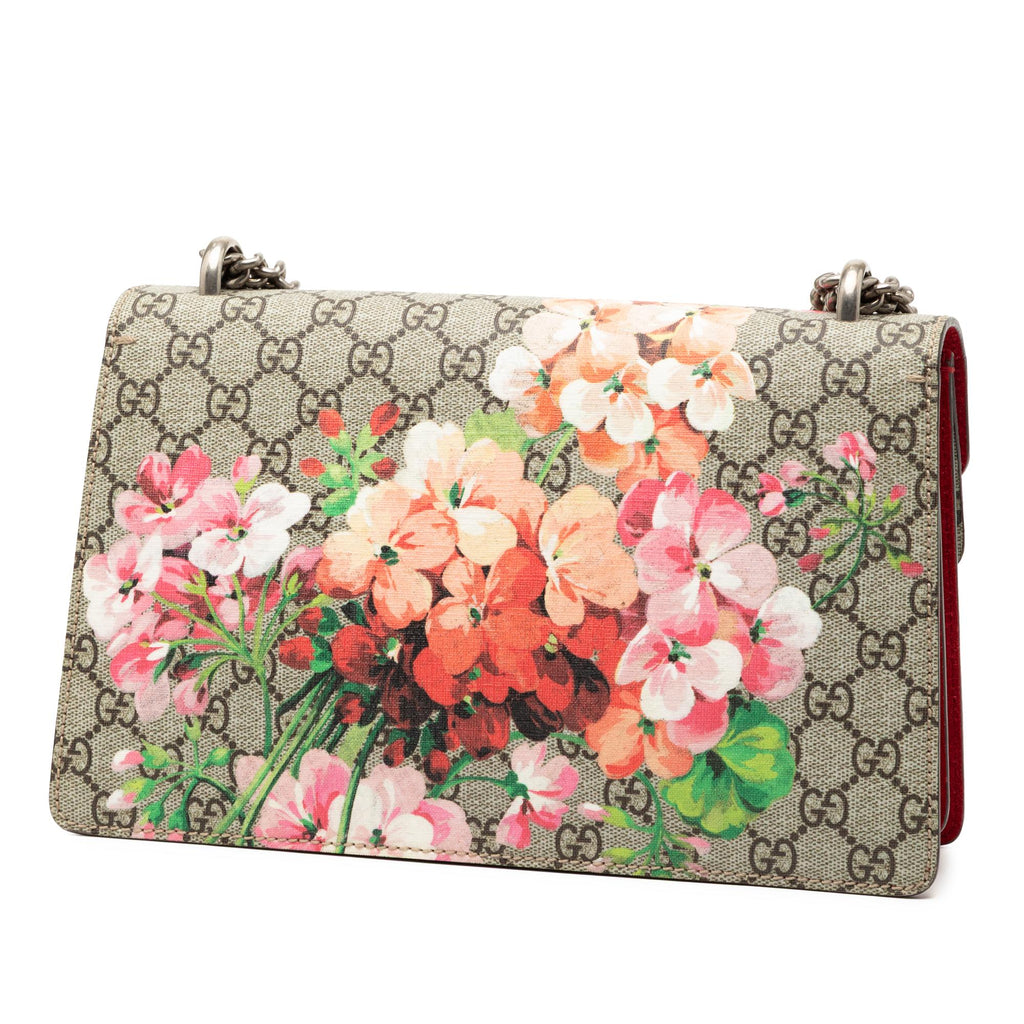 Gucci Small GG Supreme Blooms Dionysus Shoulder Bag