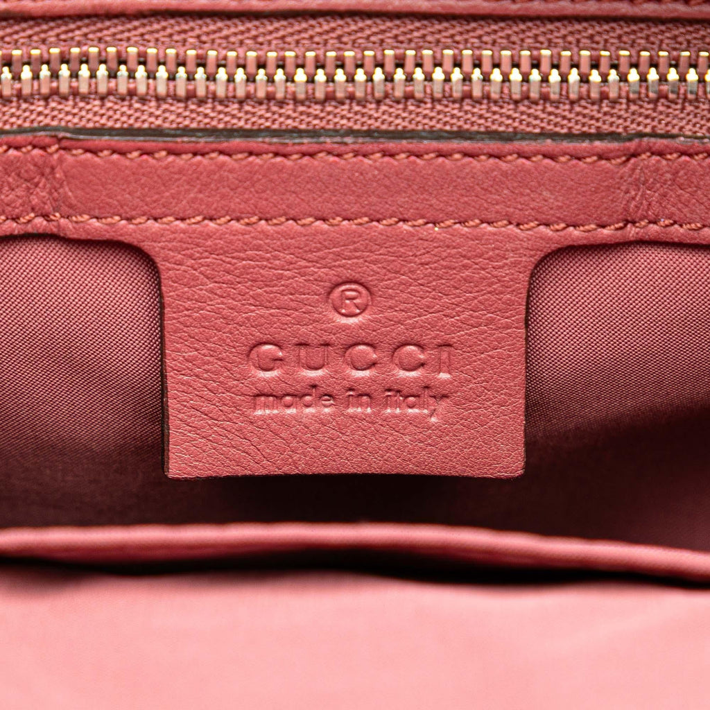 Gucci Small GG Supreme Blooms Single Buckle Backpack