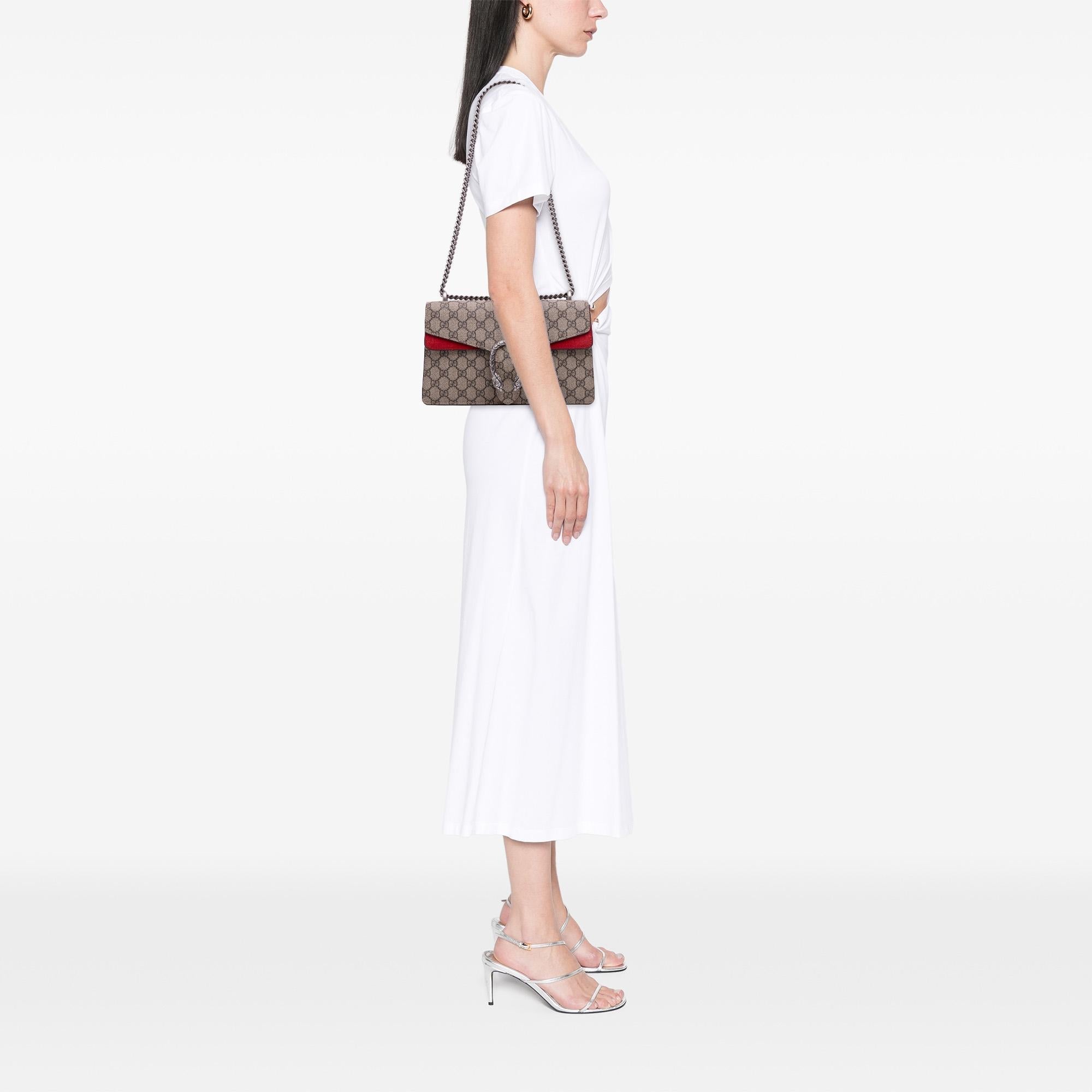 Gucci GG Supreme Dionysus Small Shoulder Bag