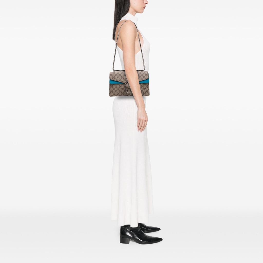 Gucci Small GG Supreme Dionysus Shoulder Bag
