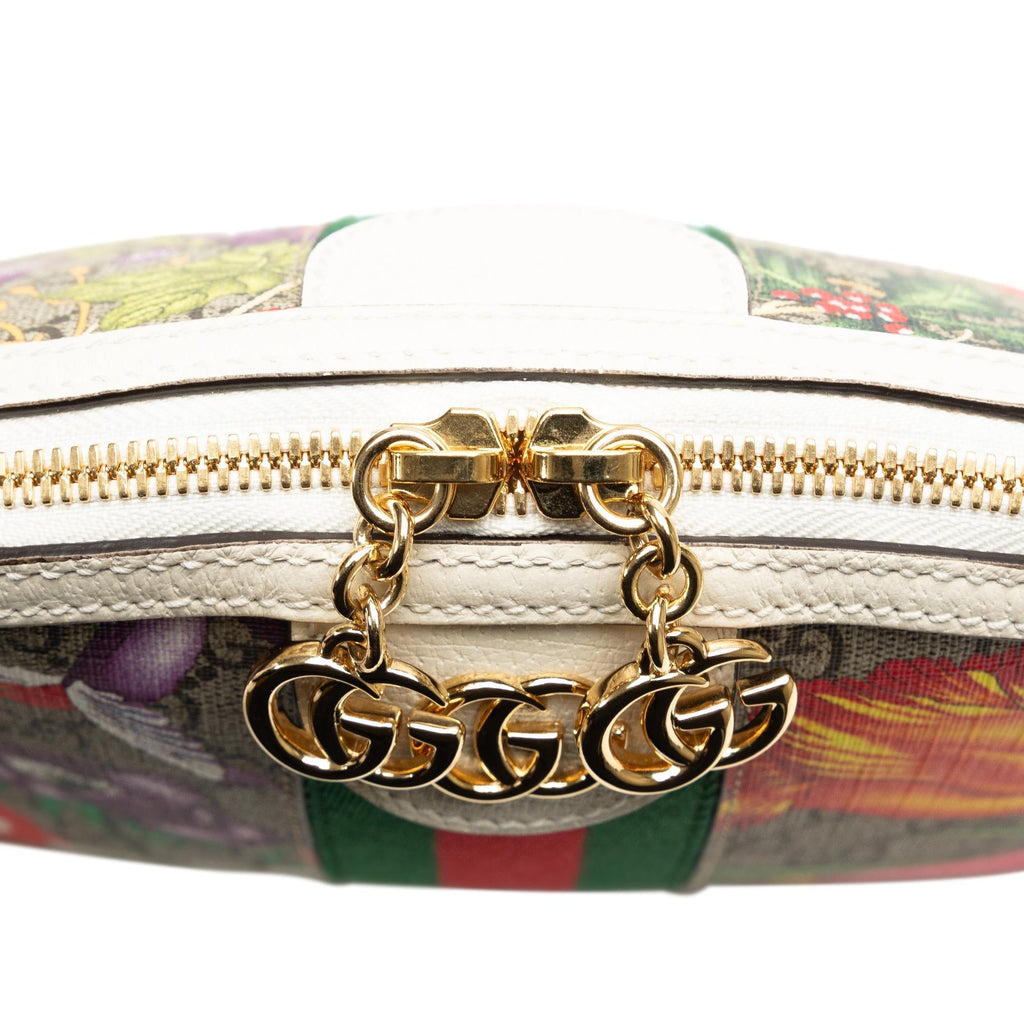 Gucci Small GG Supreme Flora Ophidia Dome (SHG-adCWLo)