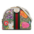 Gucci Small GG Supreme Flora Ophidia Dome (SHG-HswPWQ)