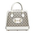 Gucci Small GG Supreme Horsebit 1955 Satchel