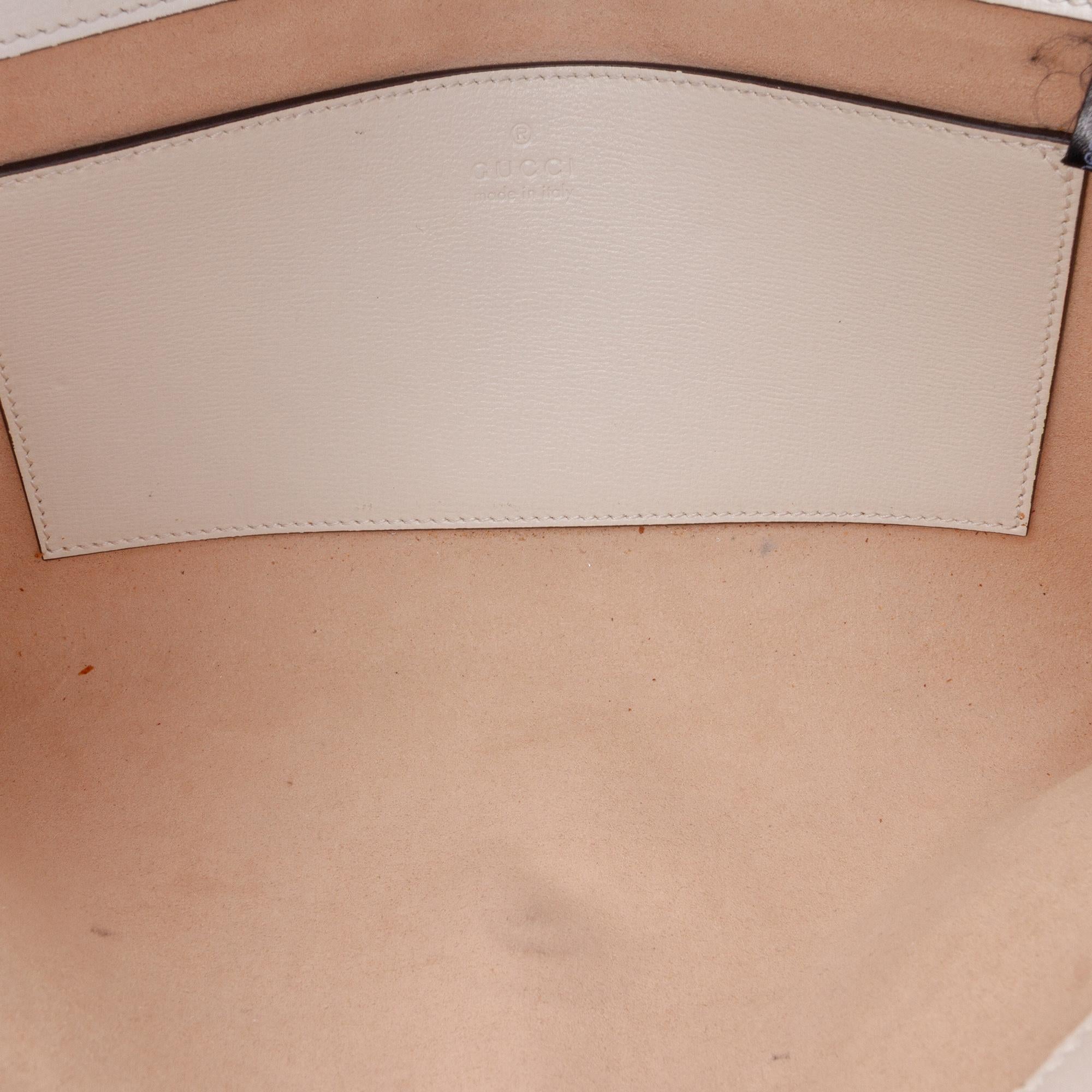 Gucci Small GG Supreme Horsebit 1955 Satchel