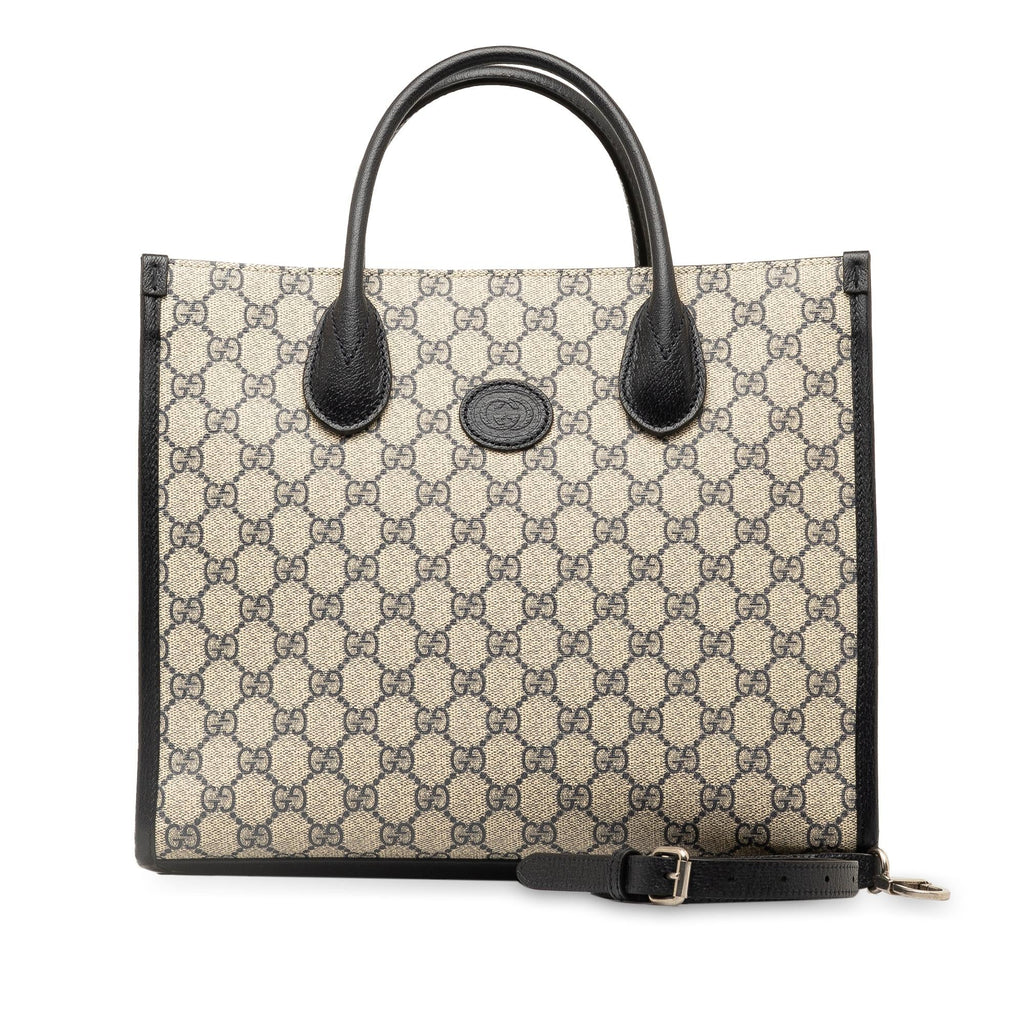 Gucci Small GG Supreme Interlocking G Tote