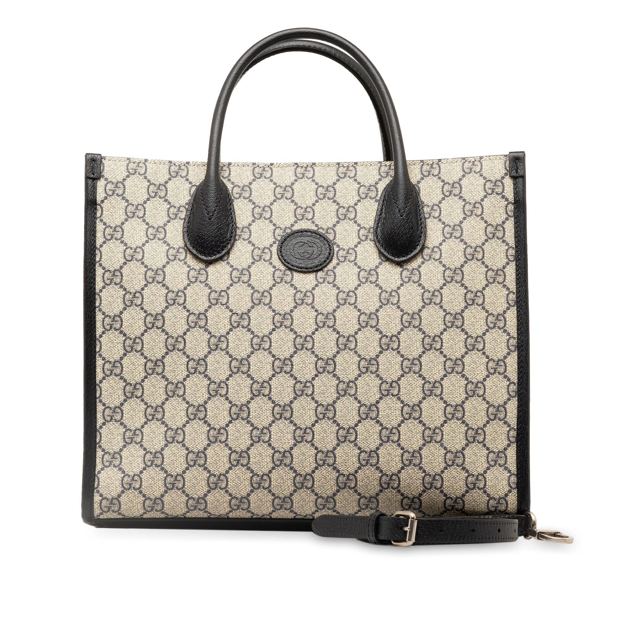 Gucci Small GG Supreme Interlocking G Tote
