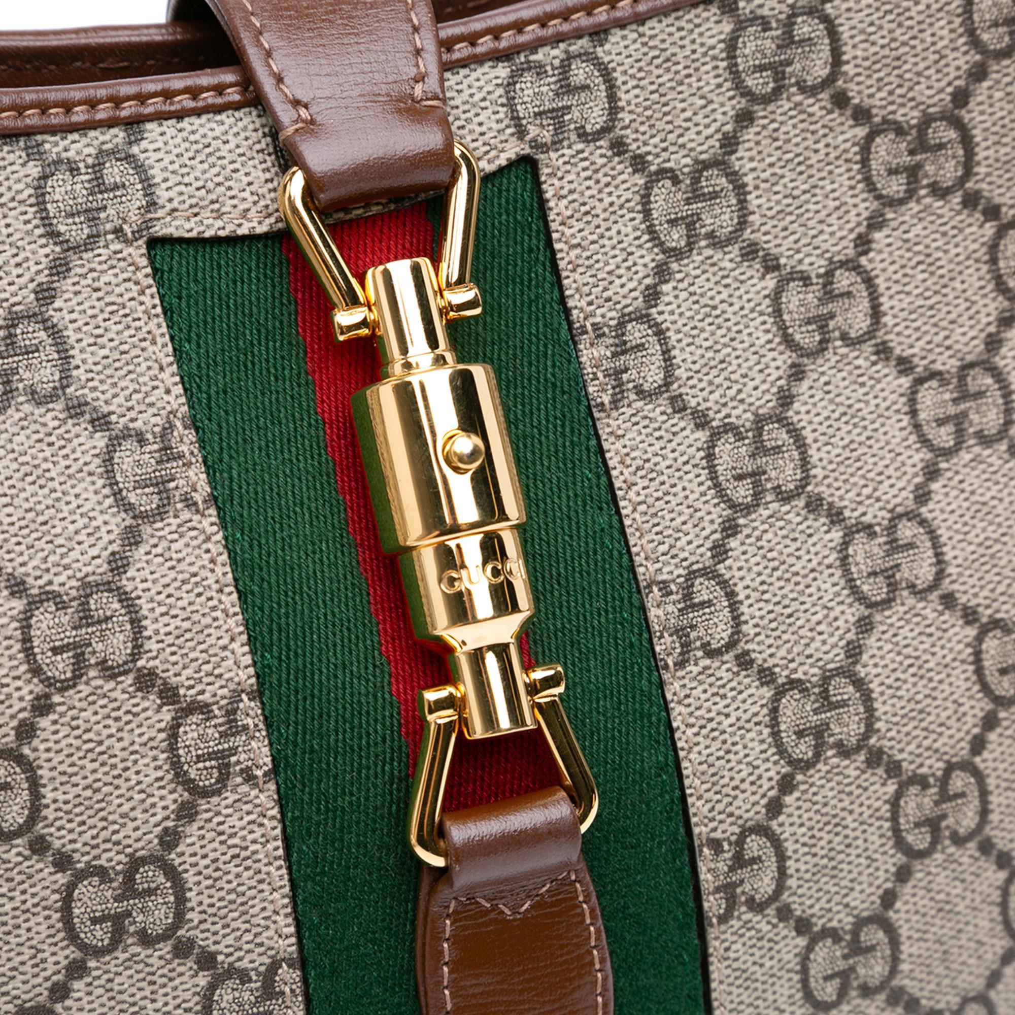 Gucci Small GG Supreme Jackie 1961 Crossbody (SHG-uz0h4h)