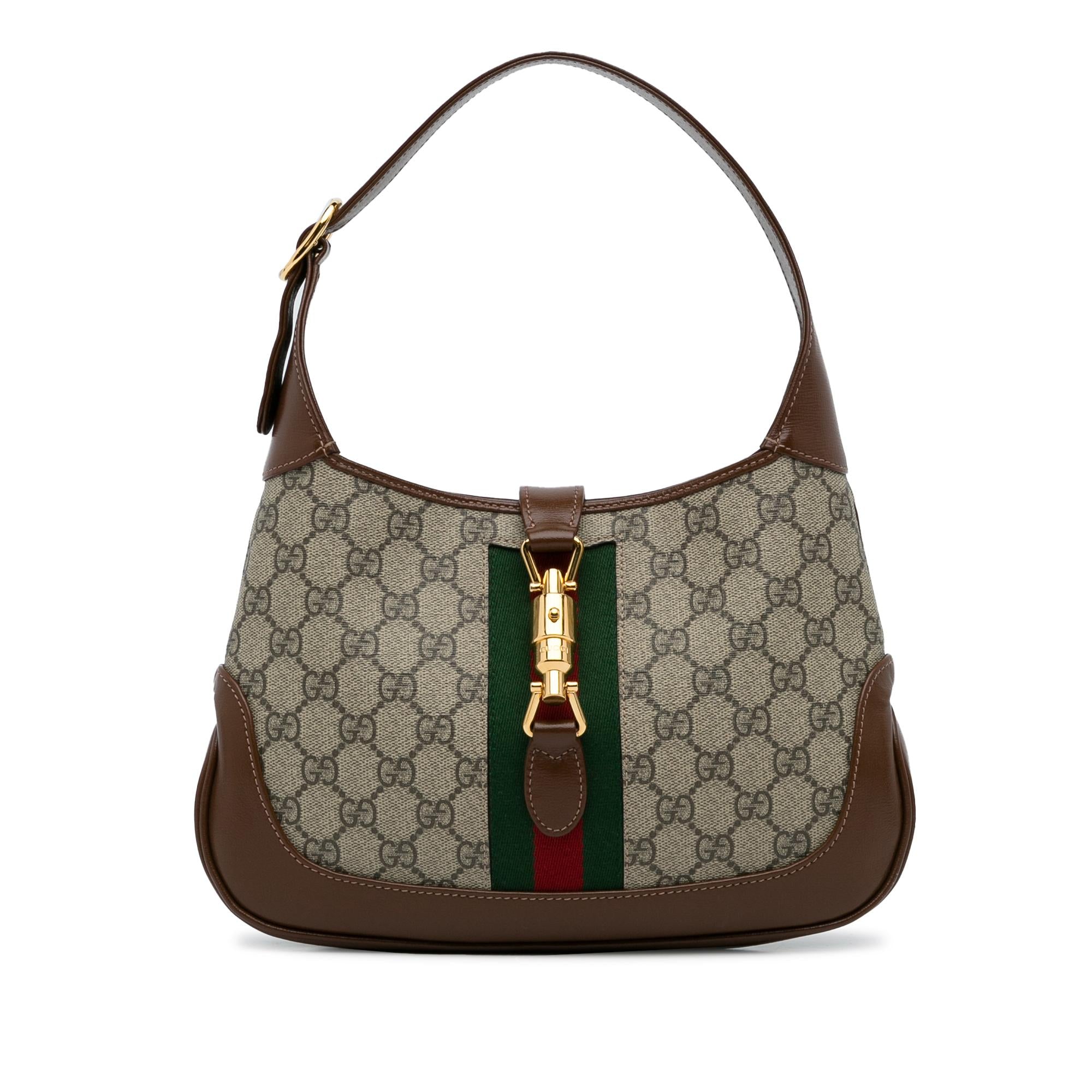 Gucci Small GG Supreme Jackie 1961 (SHG-ncB8Zi)